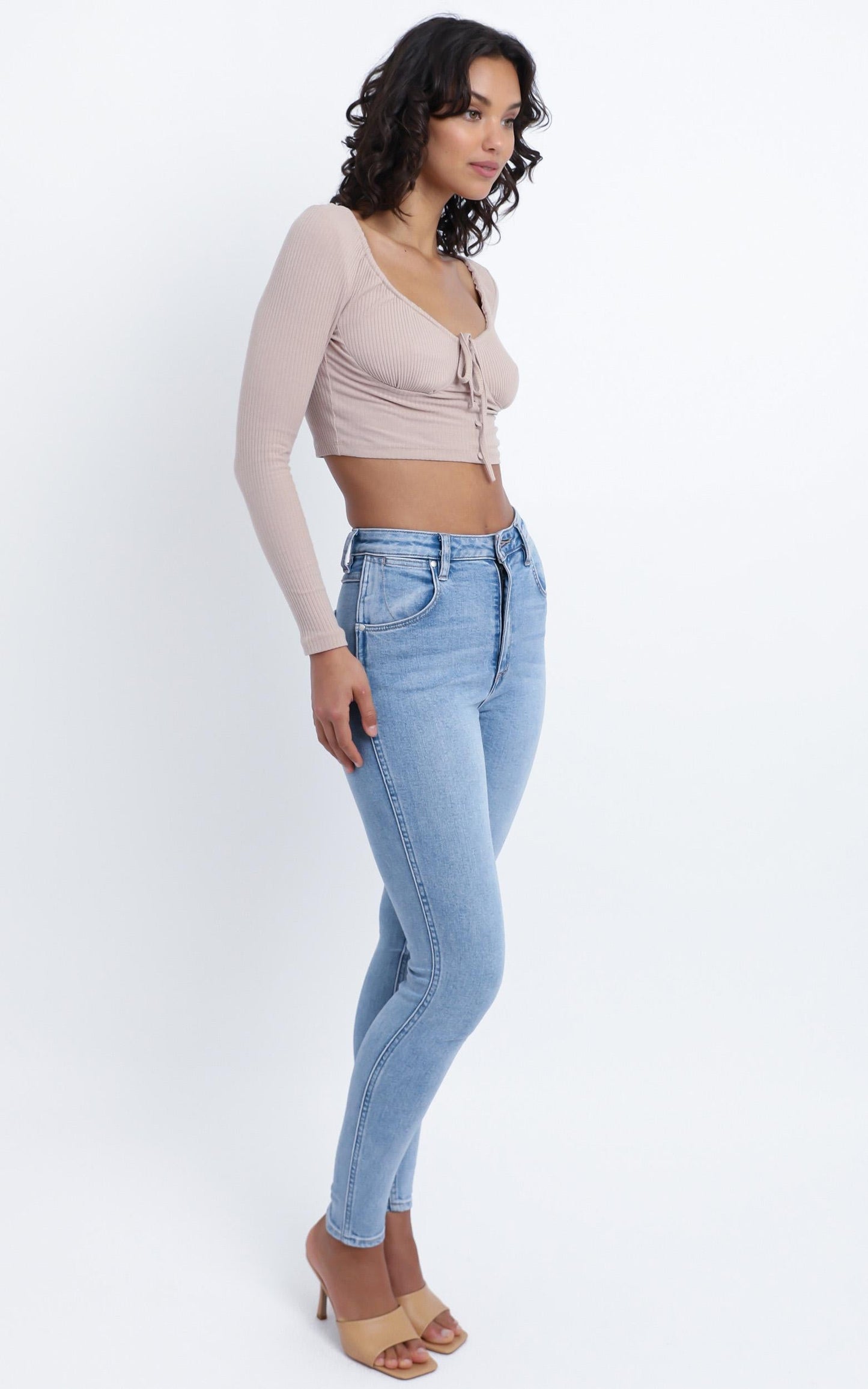 Alonso Top in Mocha