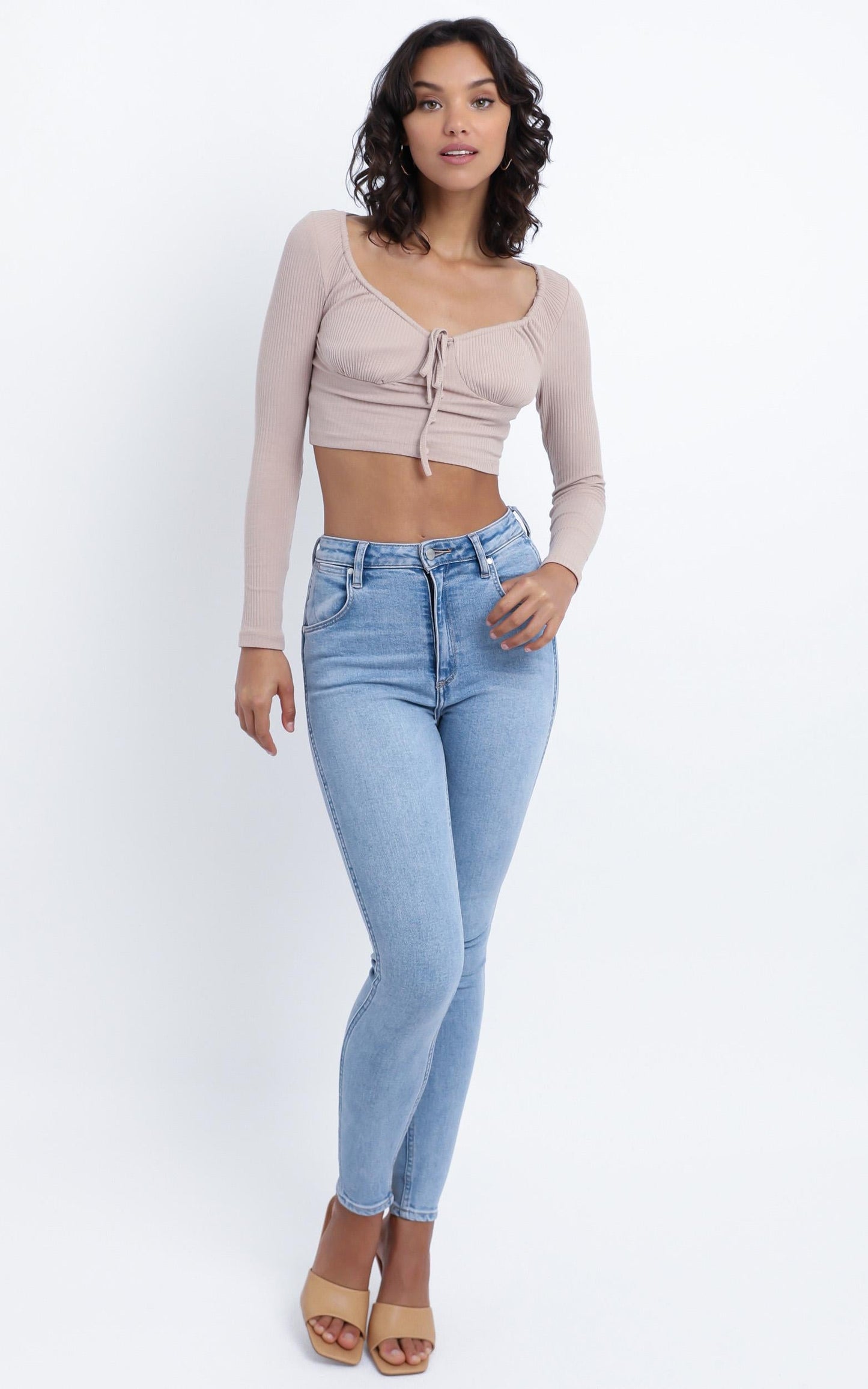 Alonso Top in Mocha