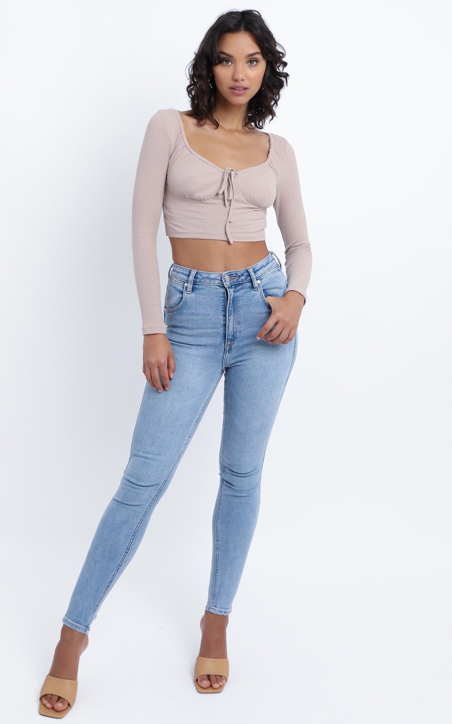 Alonso Top in Mocha
