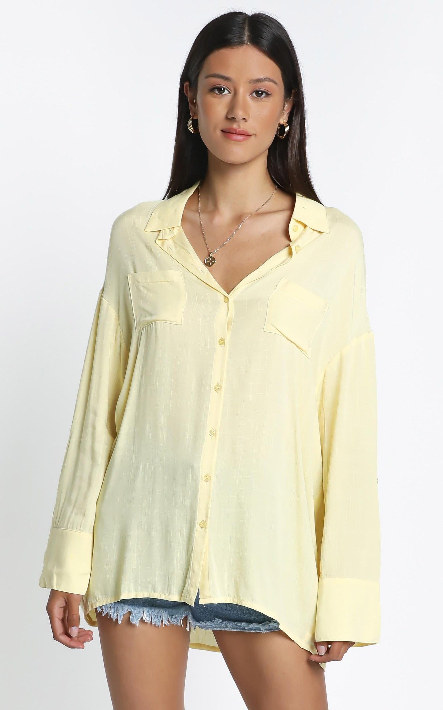 Amaka Shirt in Lemon