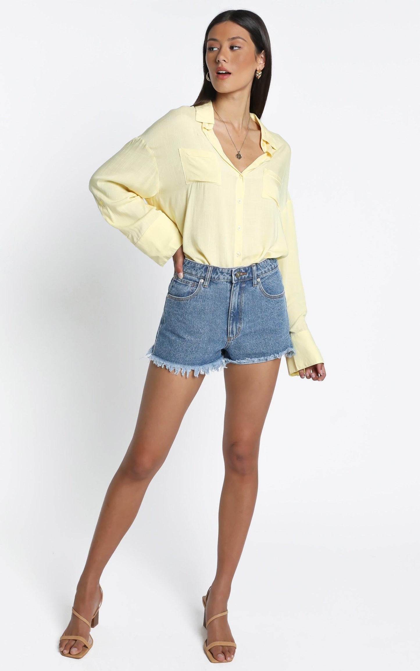Amaka Shirt in Lemon