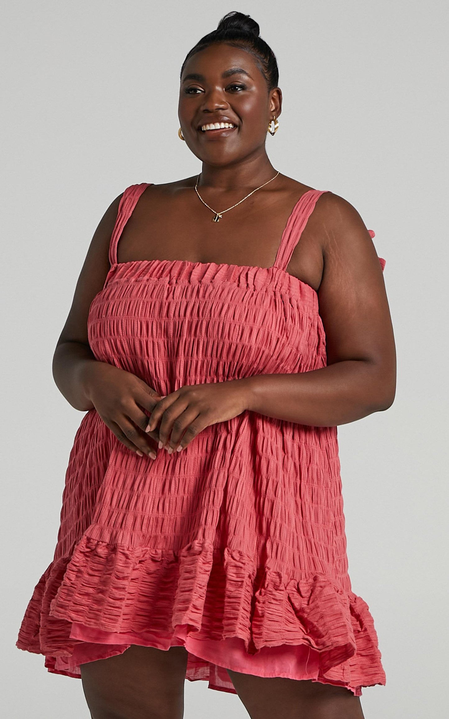 Amaryllis Dress in Watermelon