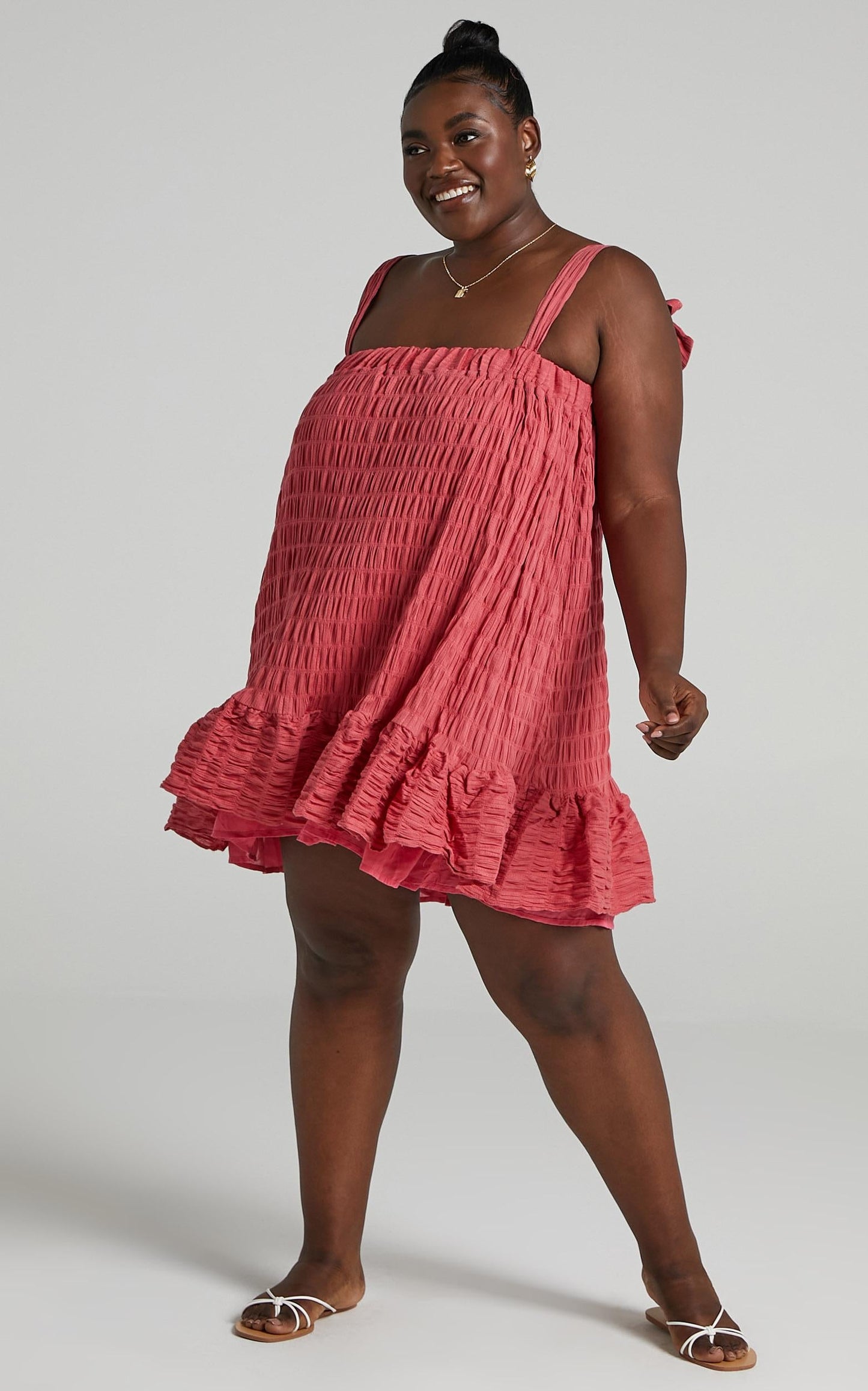 Amaryllis Dress in Watermelon