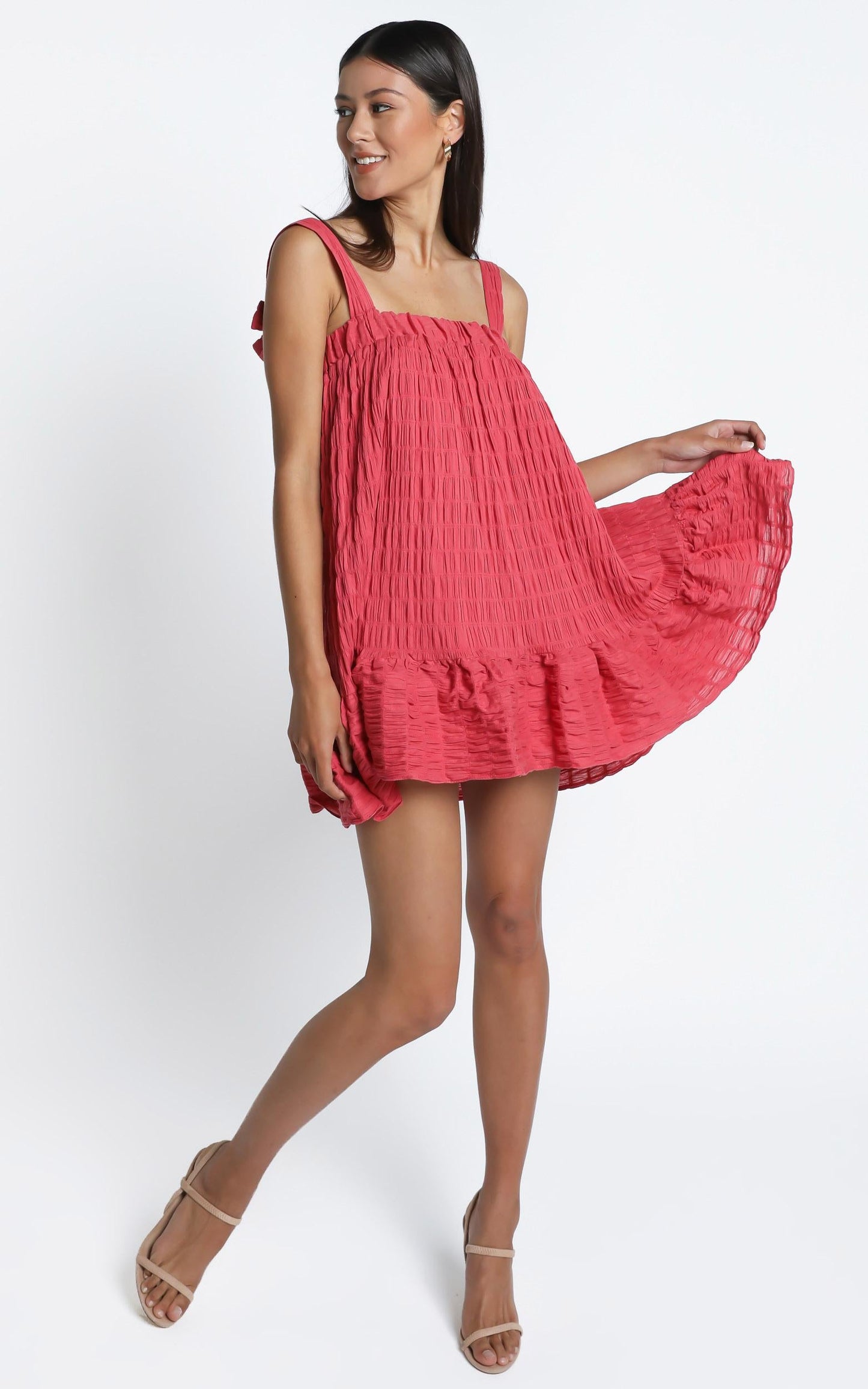 Amaryllis Dress in Watermelon