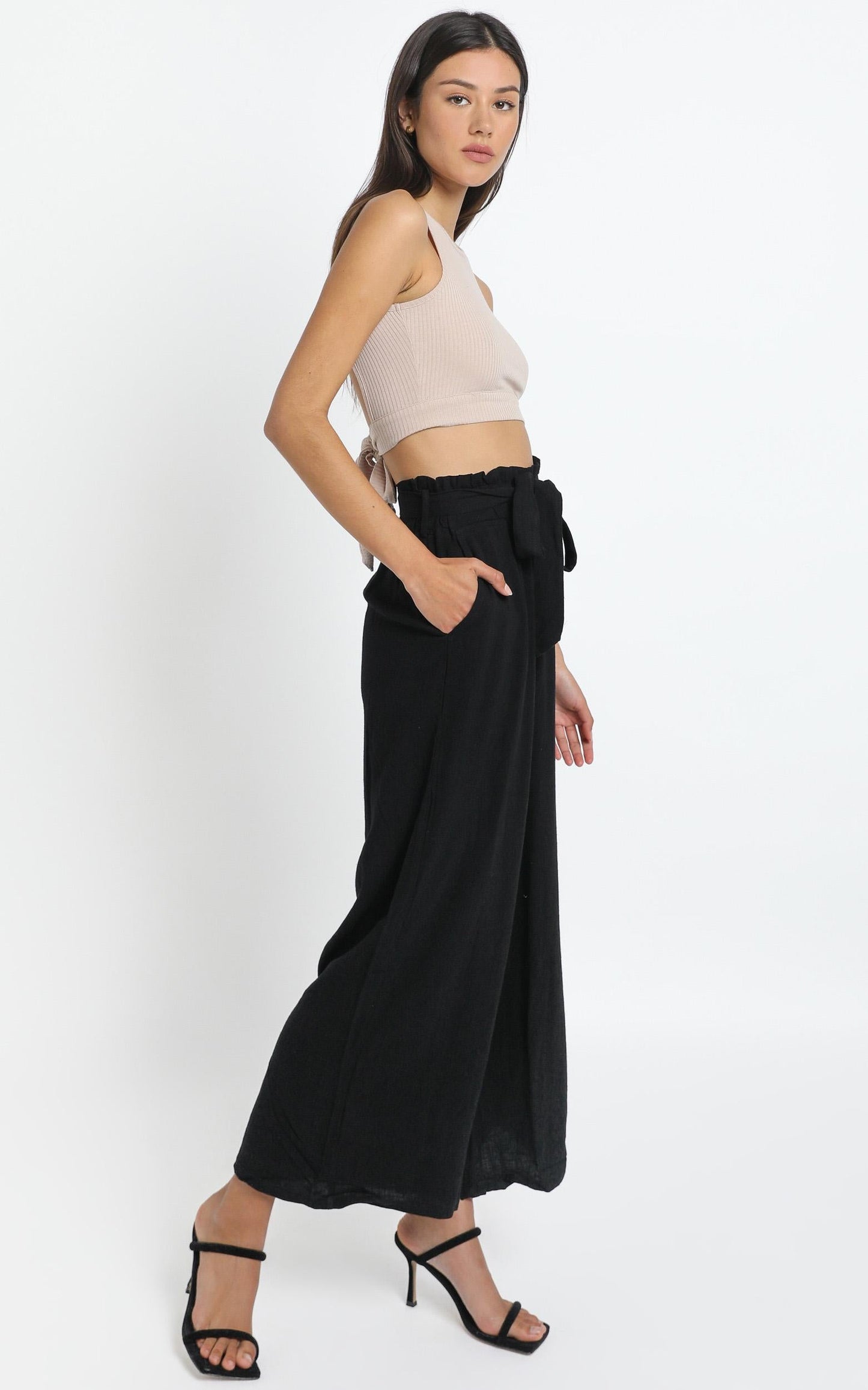 Ame Pants in Black