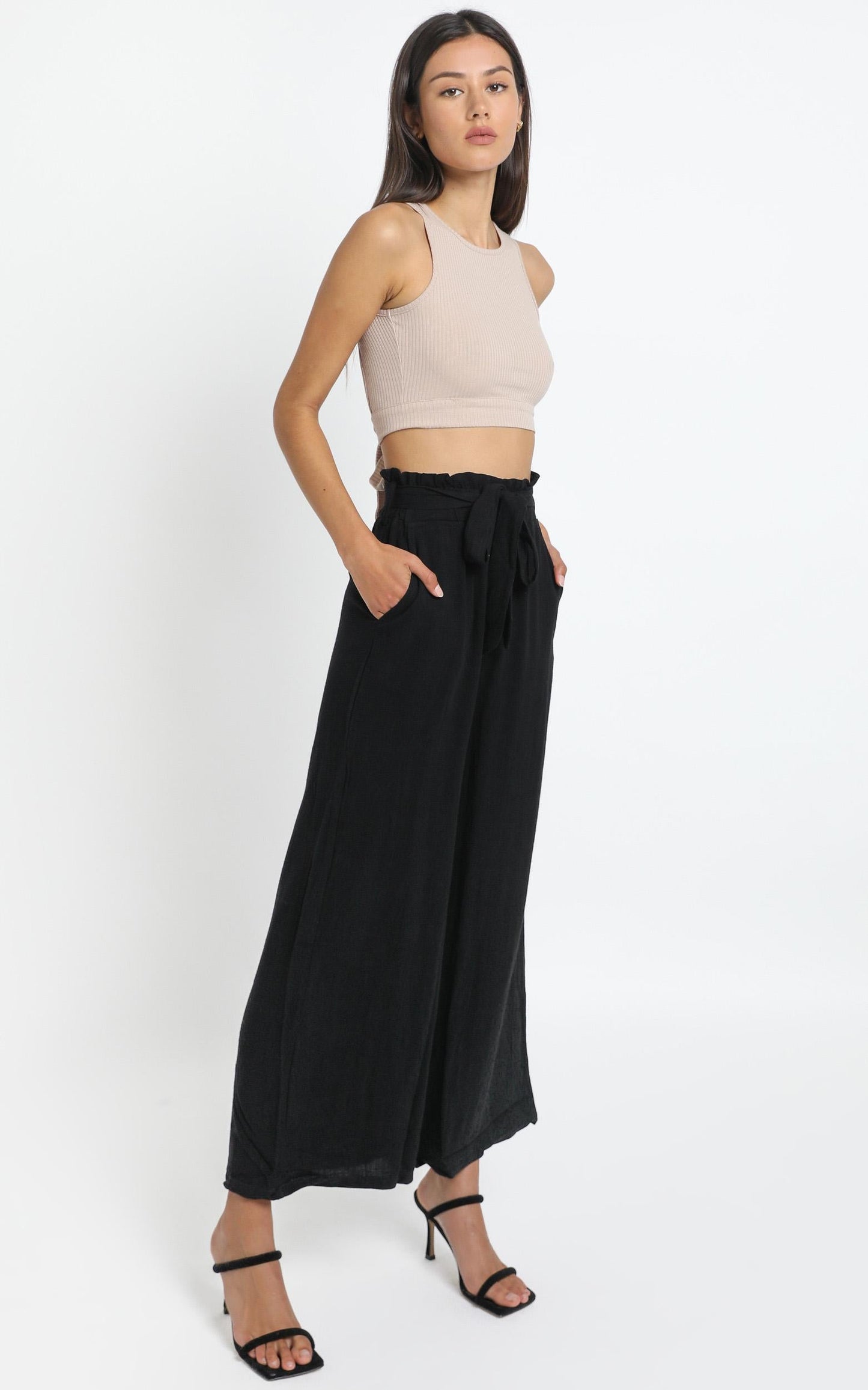Ame Pants in Black