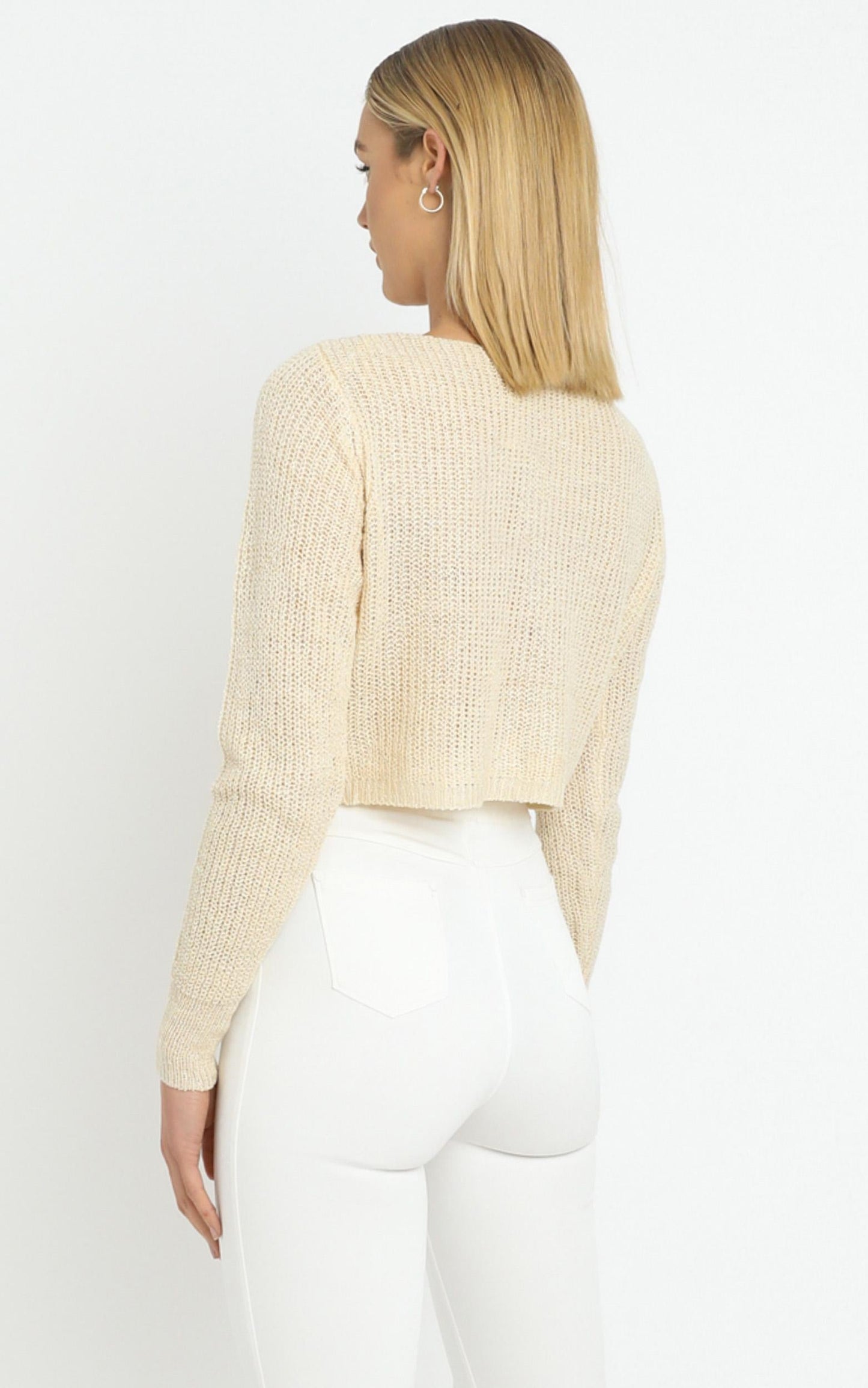 Anamarie Knit Top in Beige