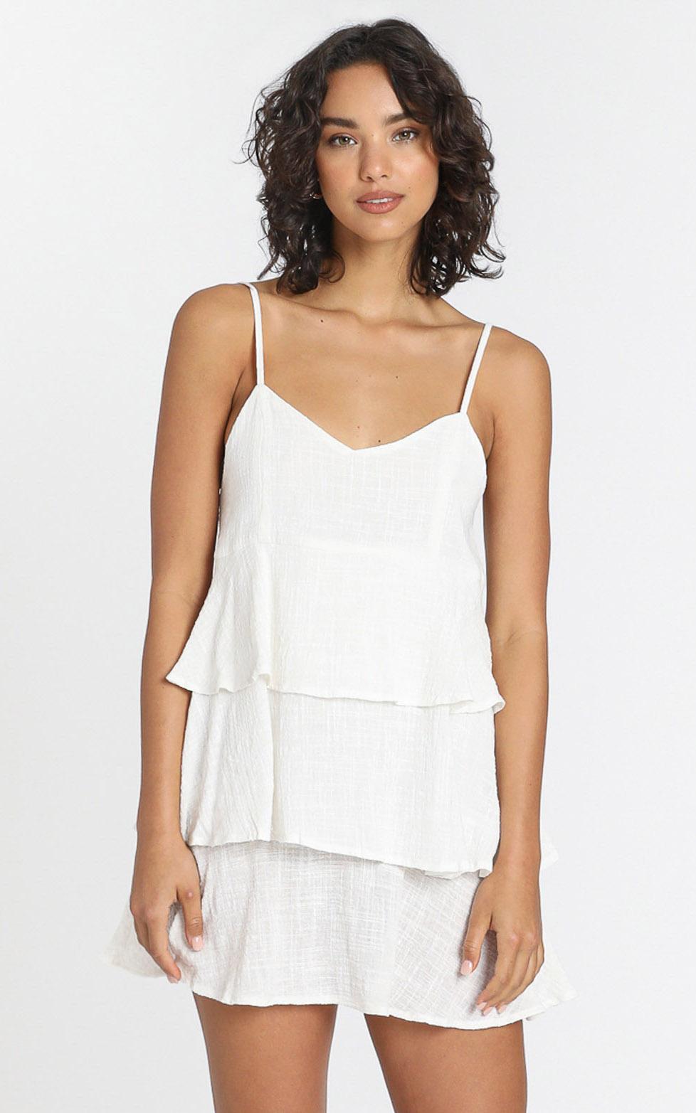 Angelica Dress in White