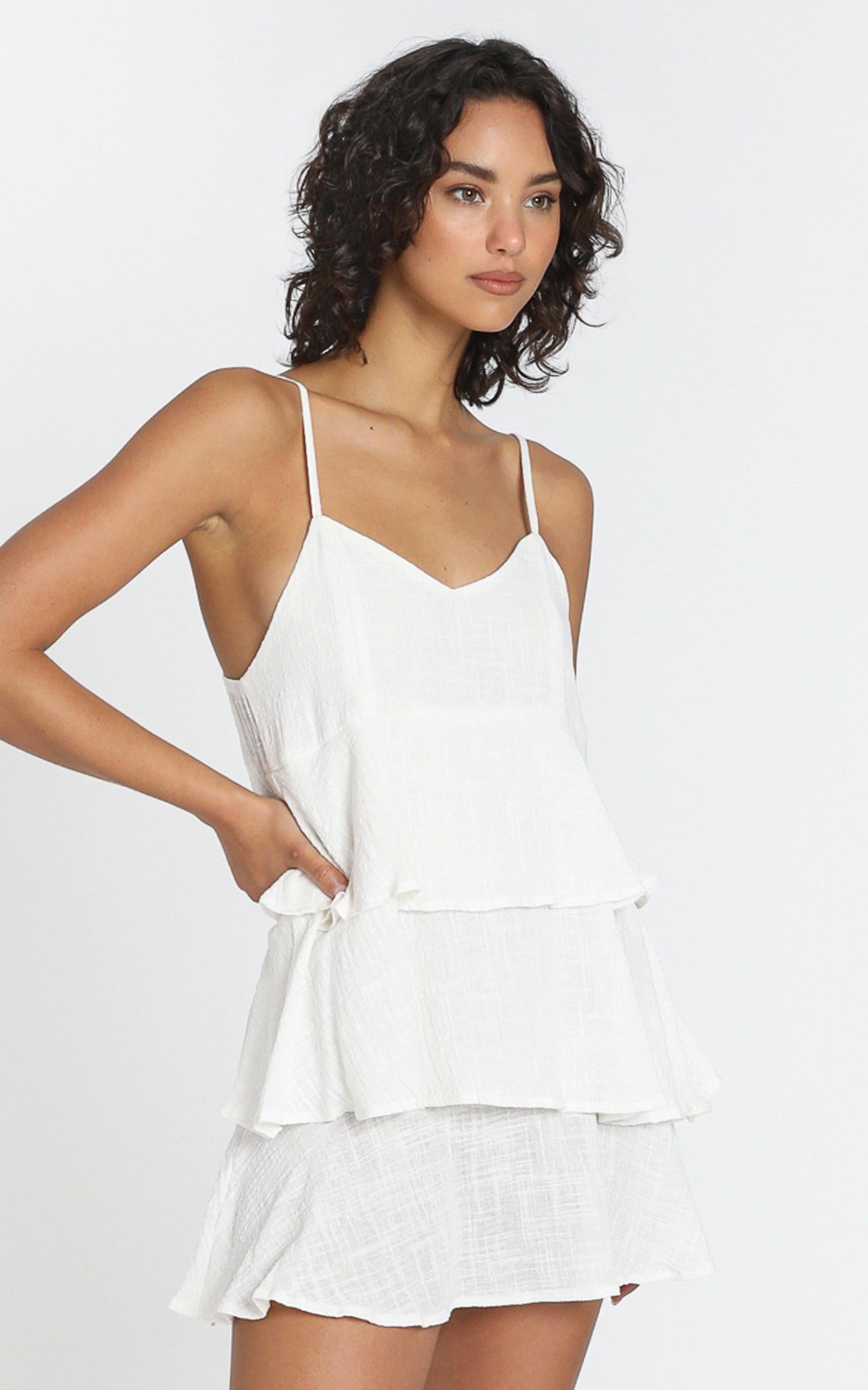 Angelica Dress in White
