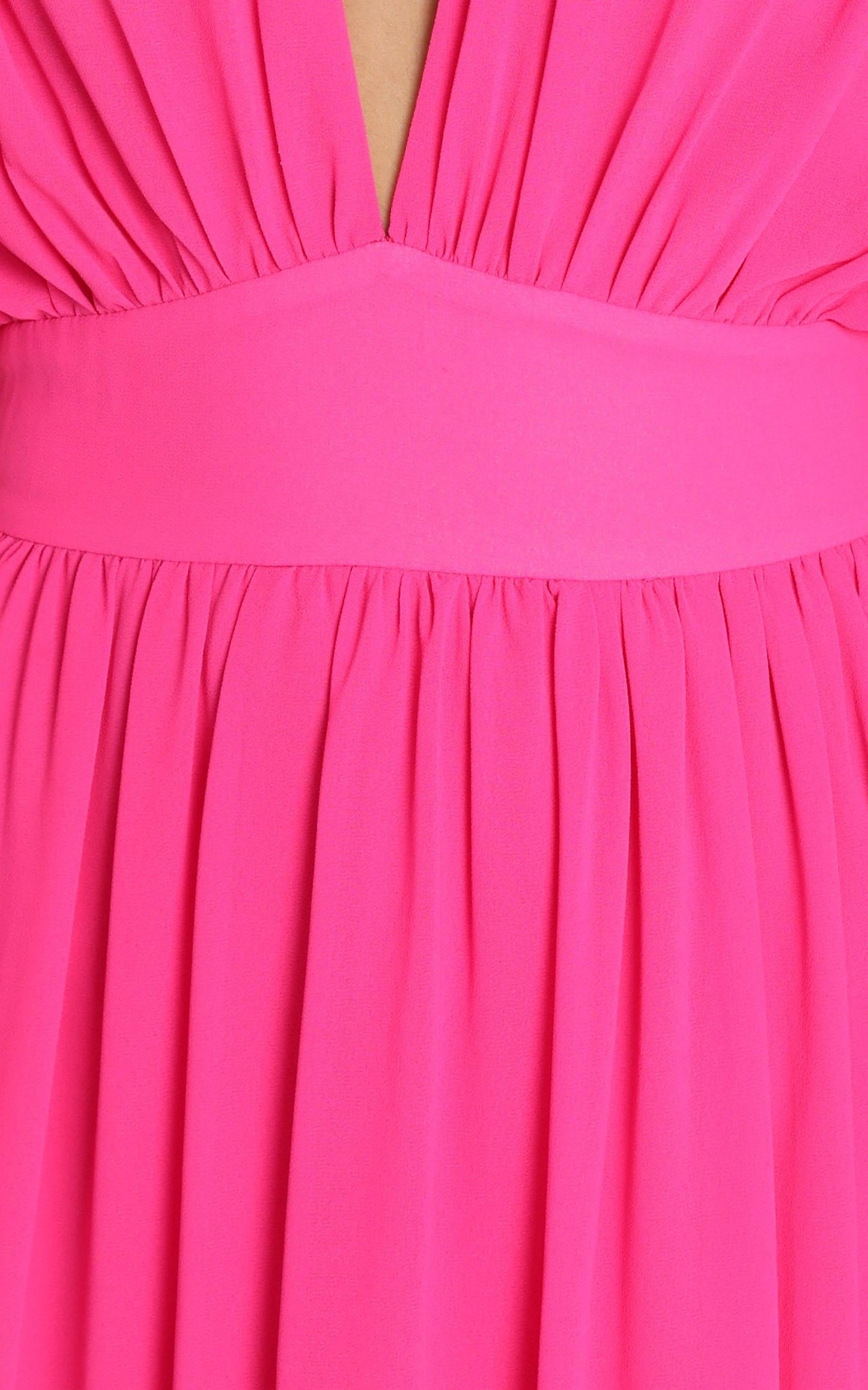Angelic Dream Maxi Dress In hot pink