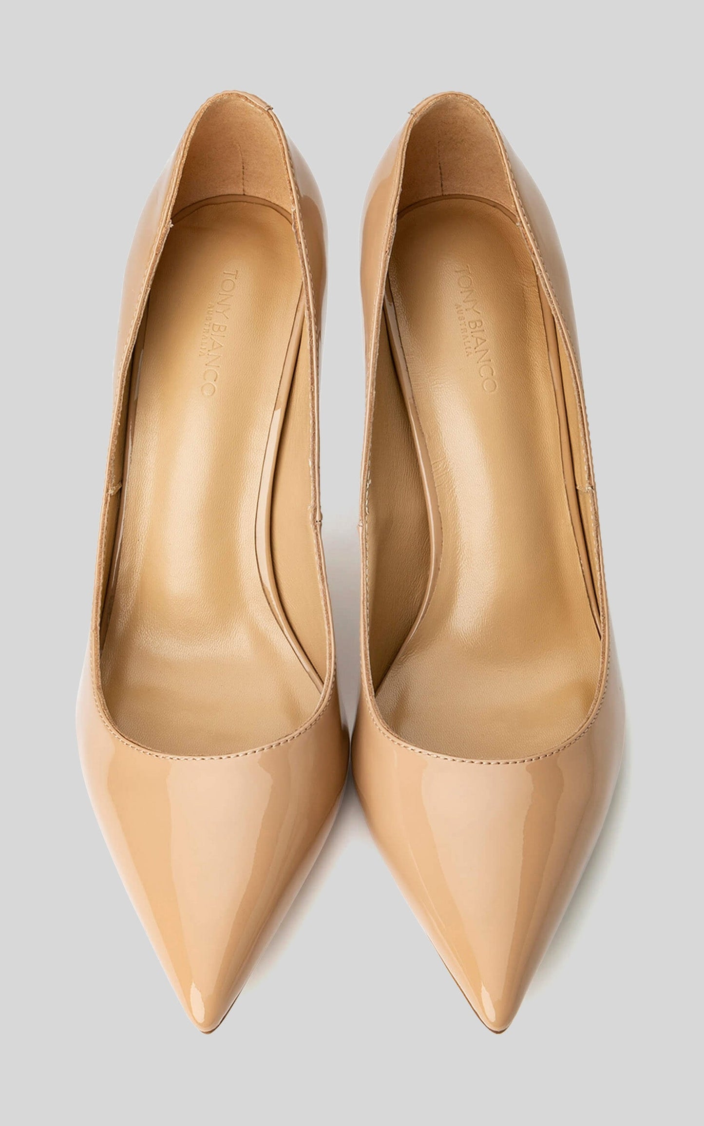 TONY BIANCO - ANJA PUMPS in Nude Patent