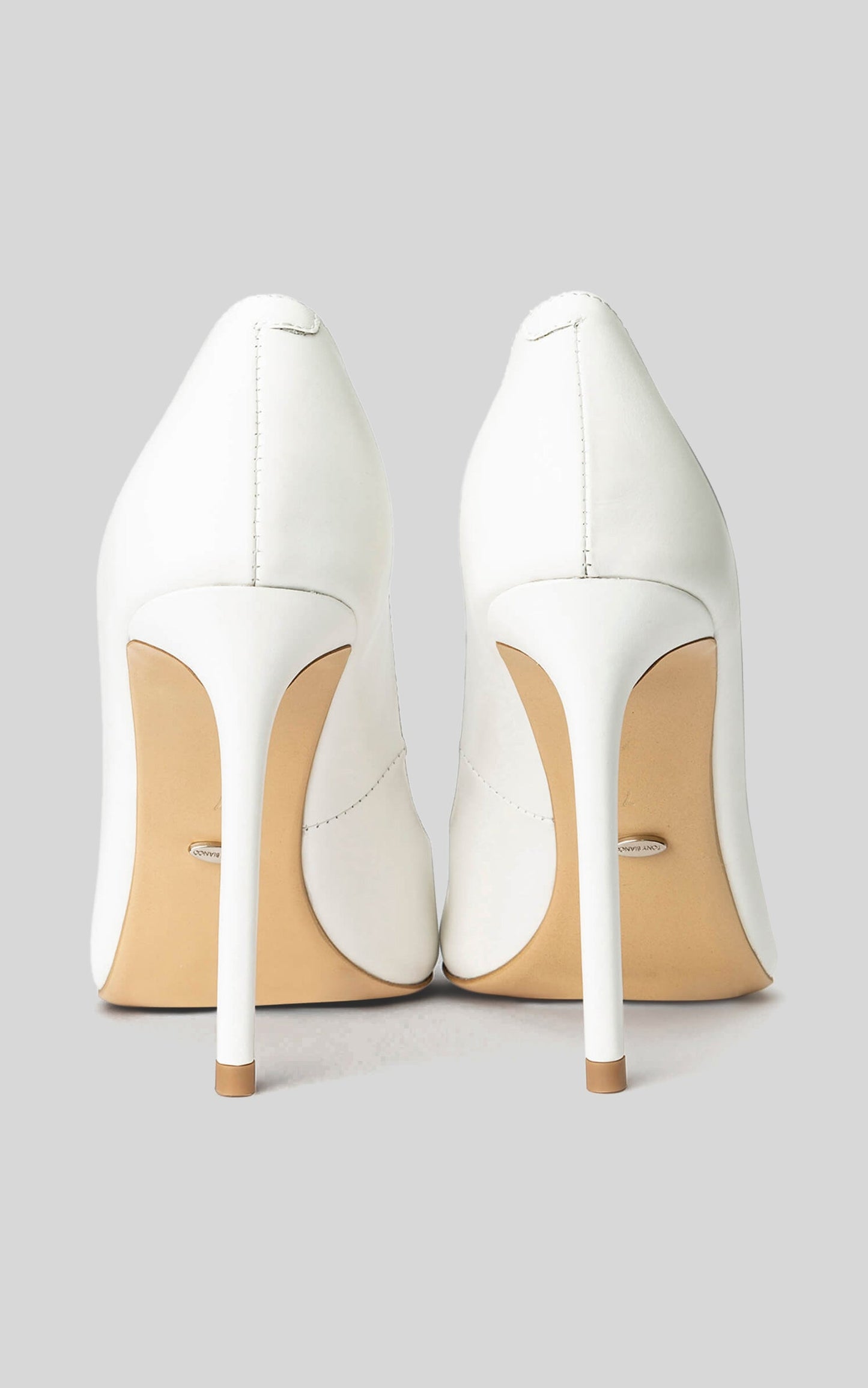 TONY BIANCO - ANJA PUMPS in Milk Capretto