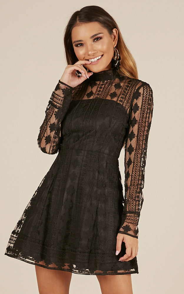 Another Girl Dress In Black