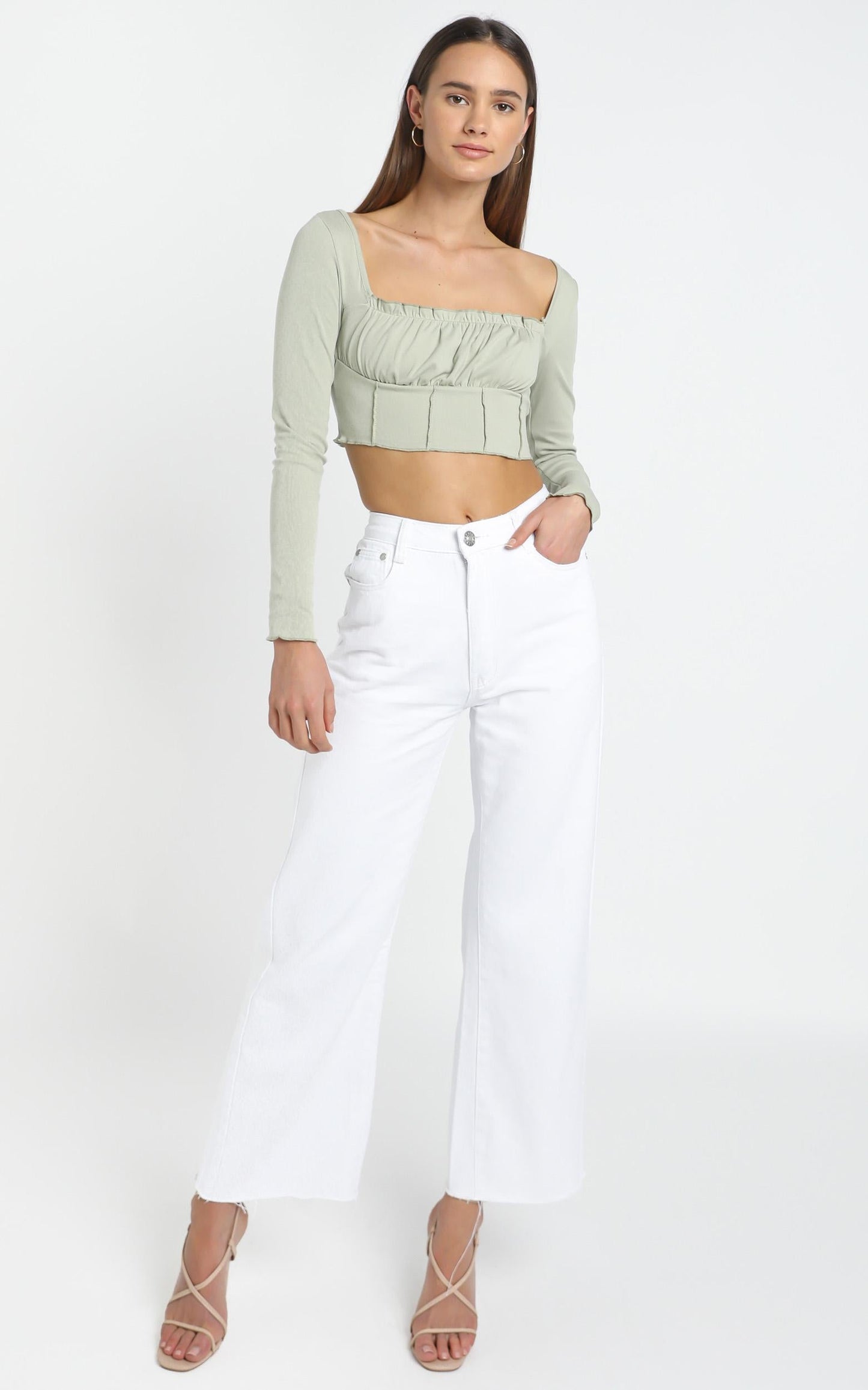 Antonio Top in Light Khaki