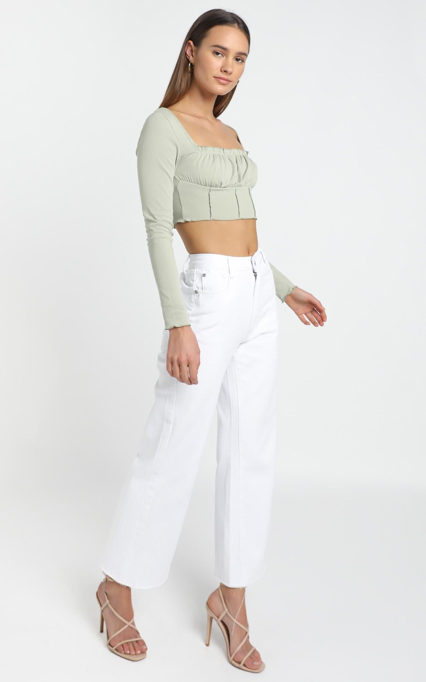 Antonio Top in Light Khaki