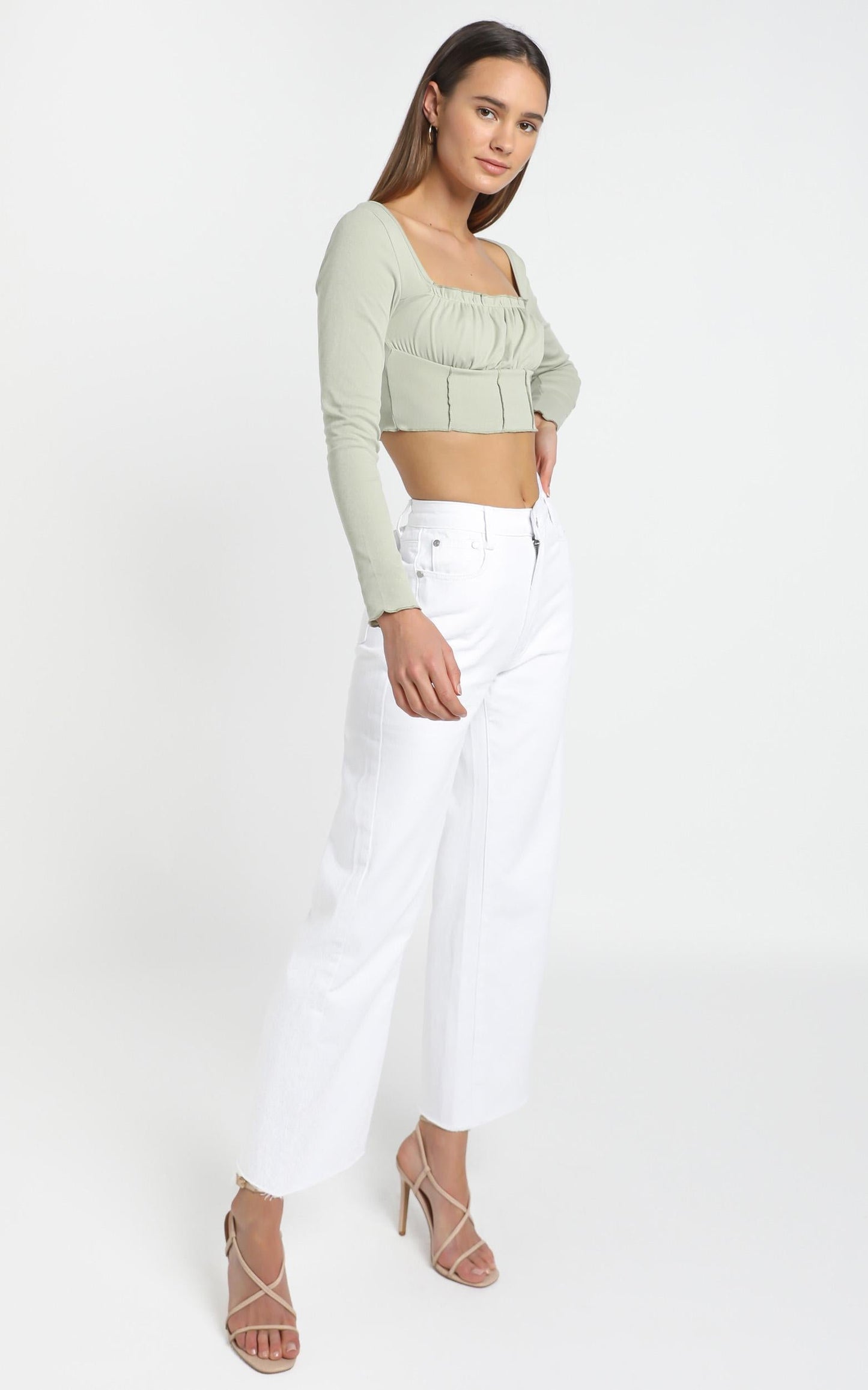 Antonio Top in Light Khaki