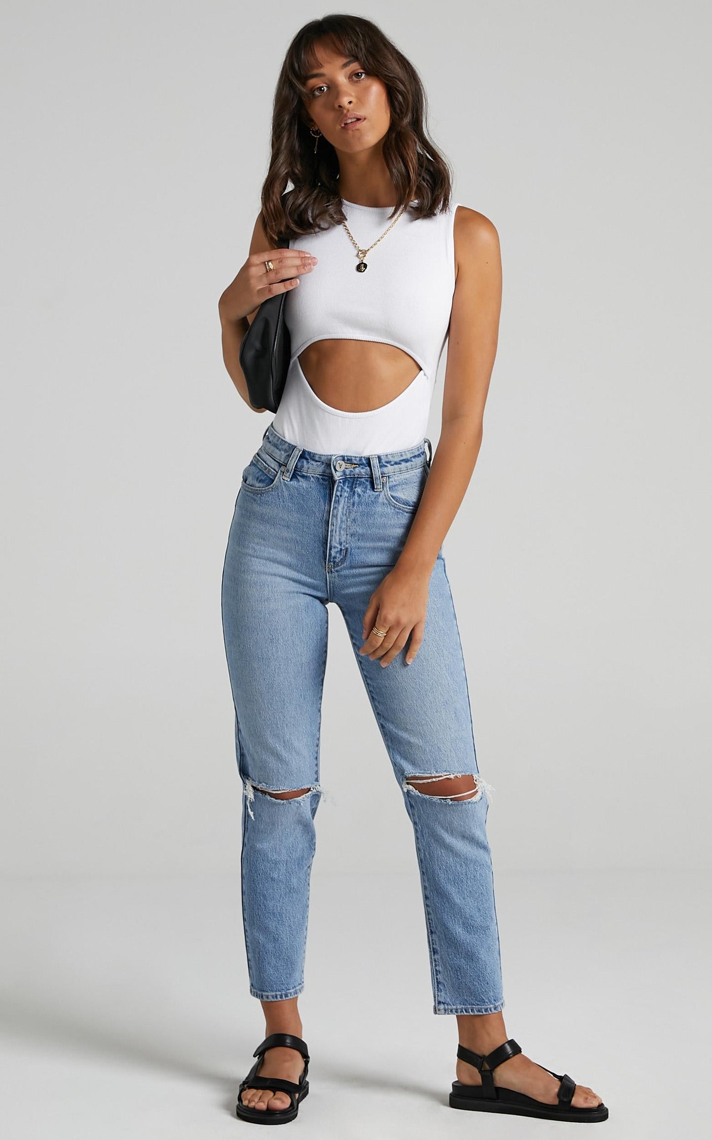 Abrand - A '94 High Slim Jean in April Rip