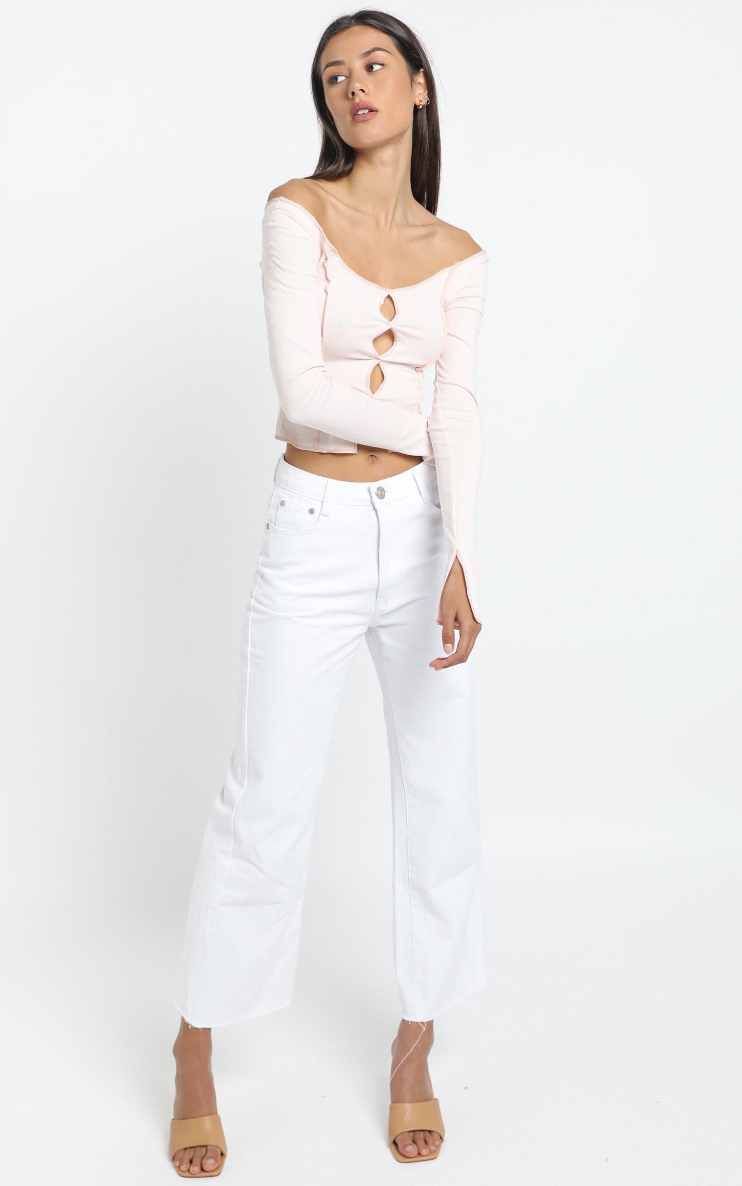 Aramis Top in Pale Pink