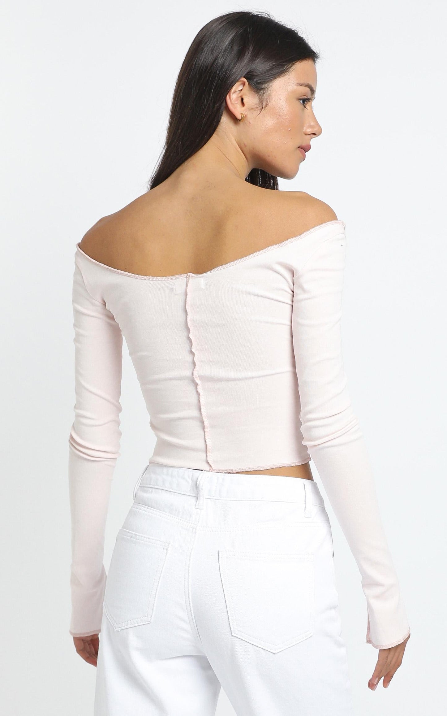 Aramis Top in Pale Pink