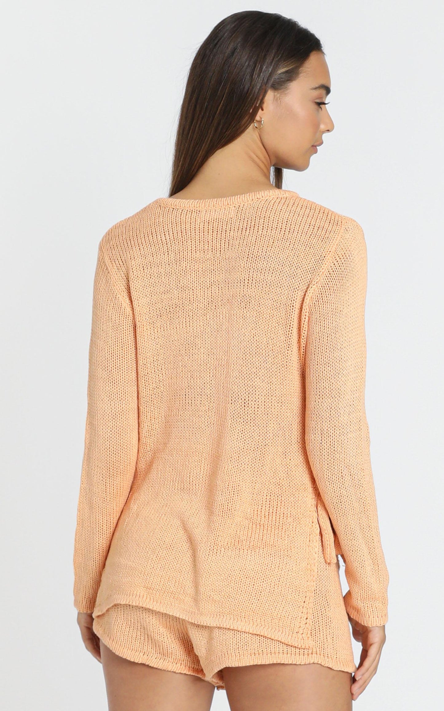 Ardal Two Piece Set in Peach