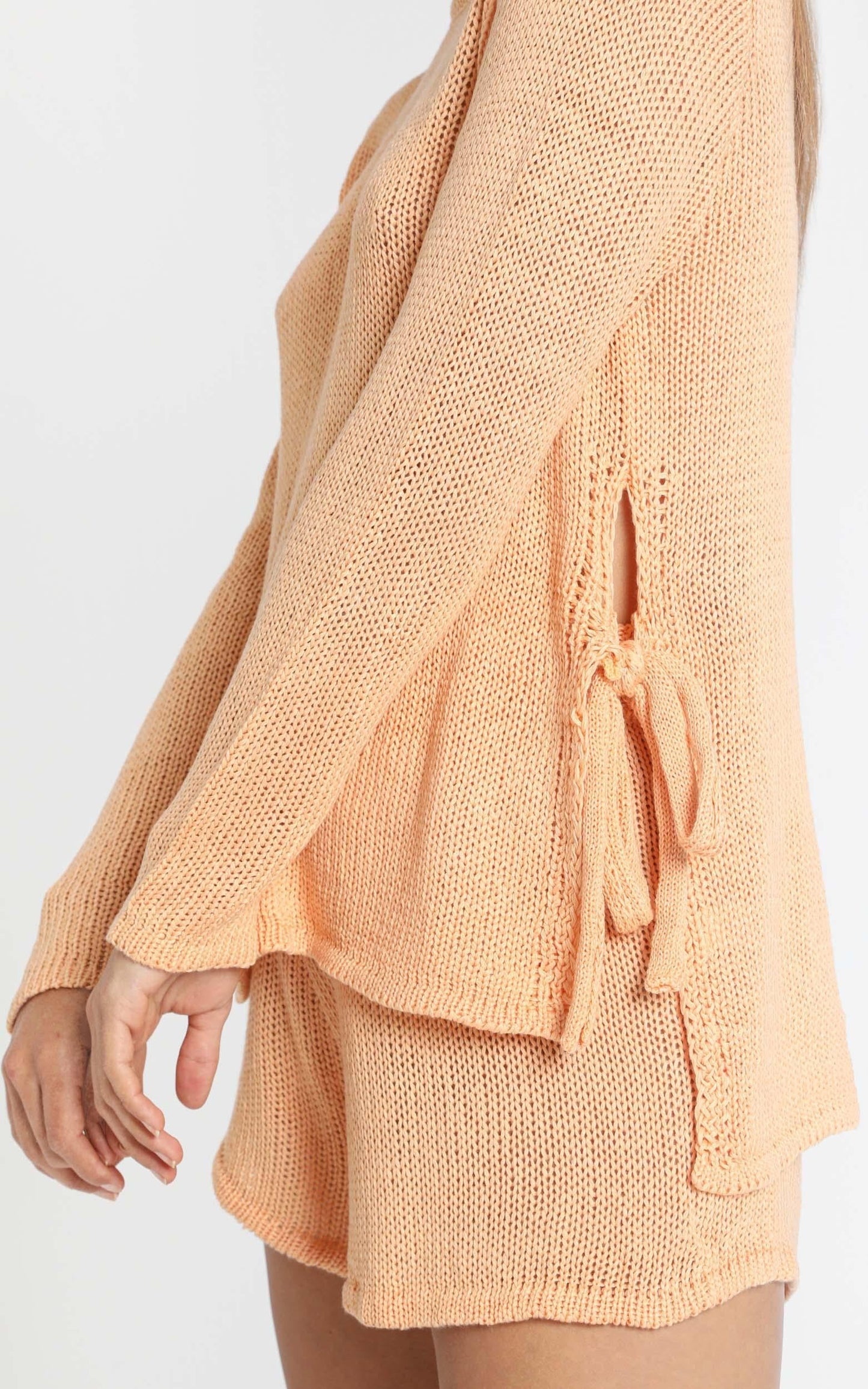 Ardal Two Piece Set in Peach