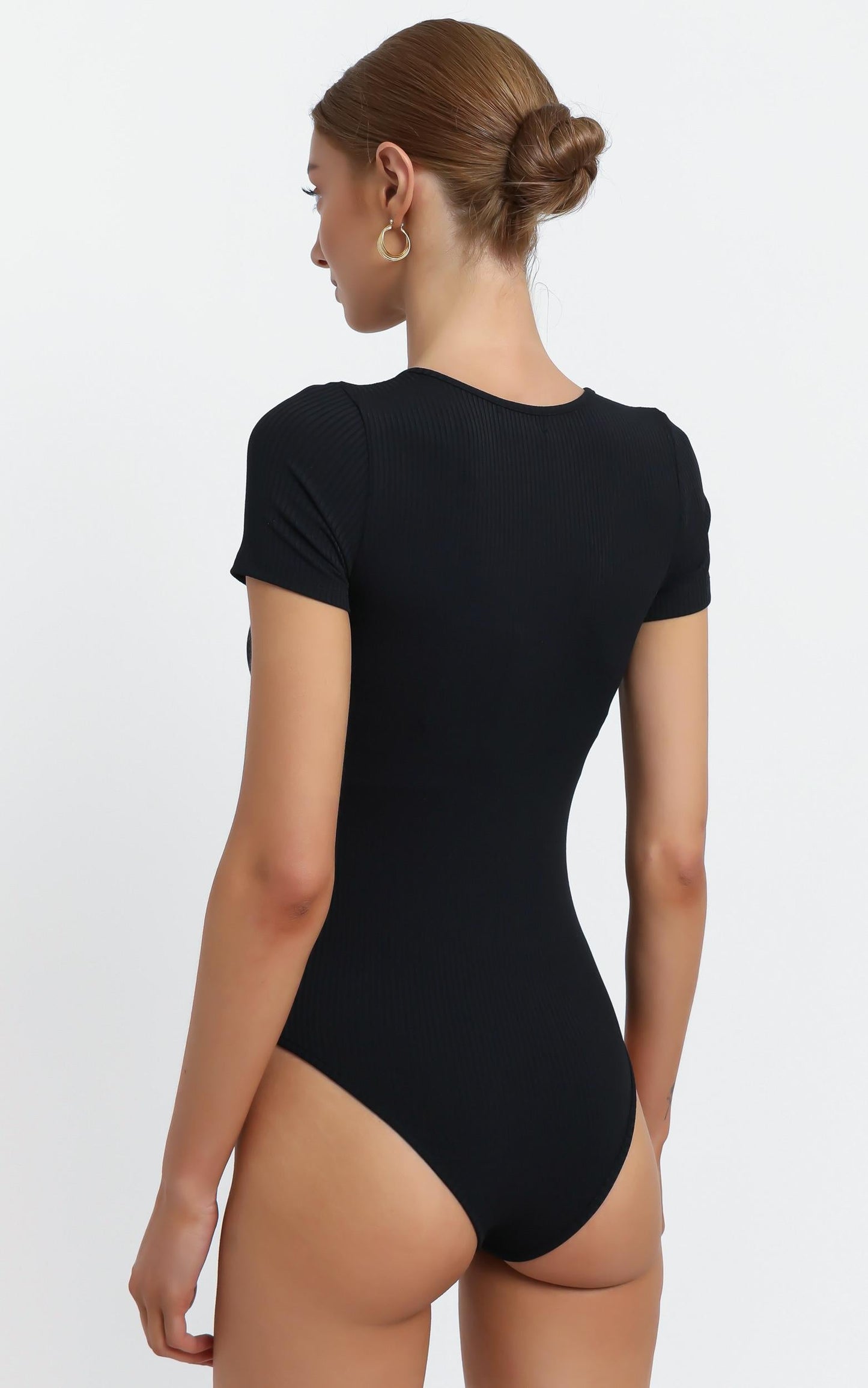 Ariadne Bodysuit in Black