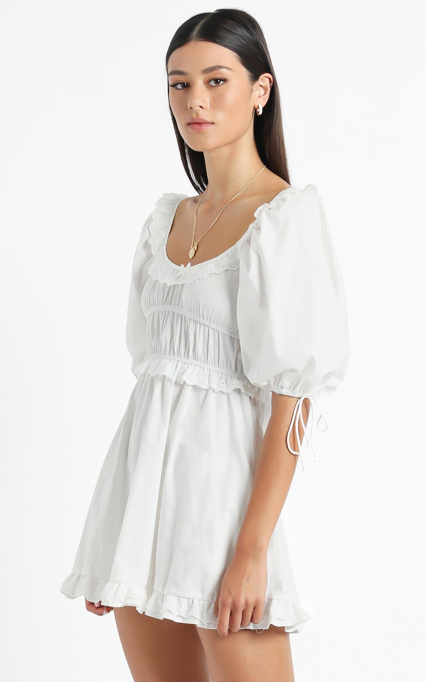 Arizona Dress in White