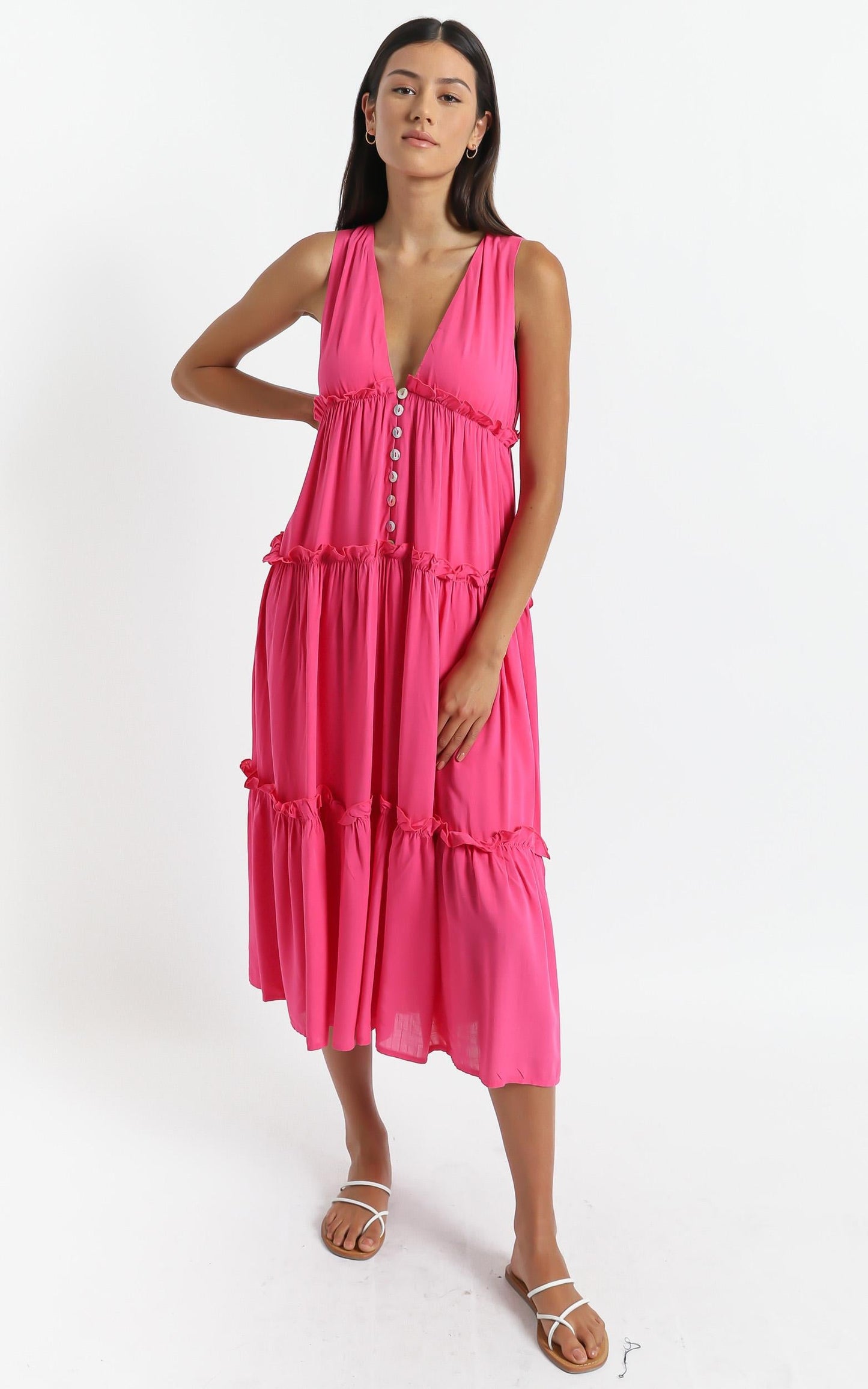 Arlana Dress in Pink