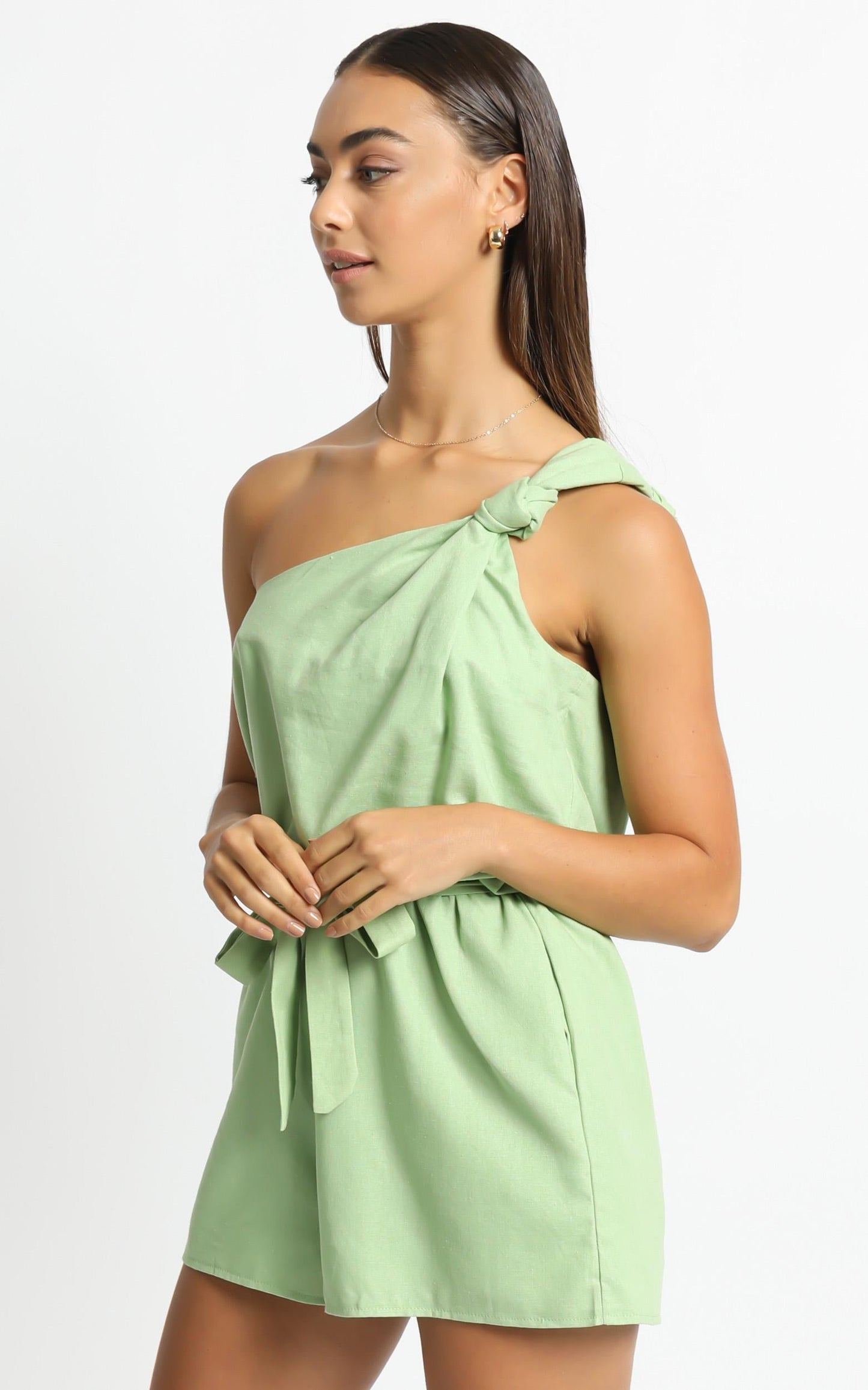 Armelle Playsuit in Green