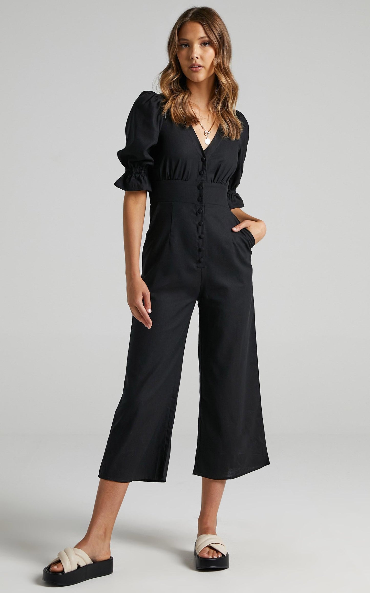 Arna Jumpsuit in Black
