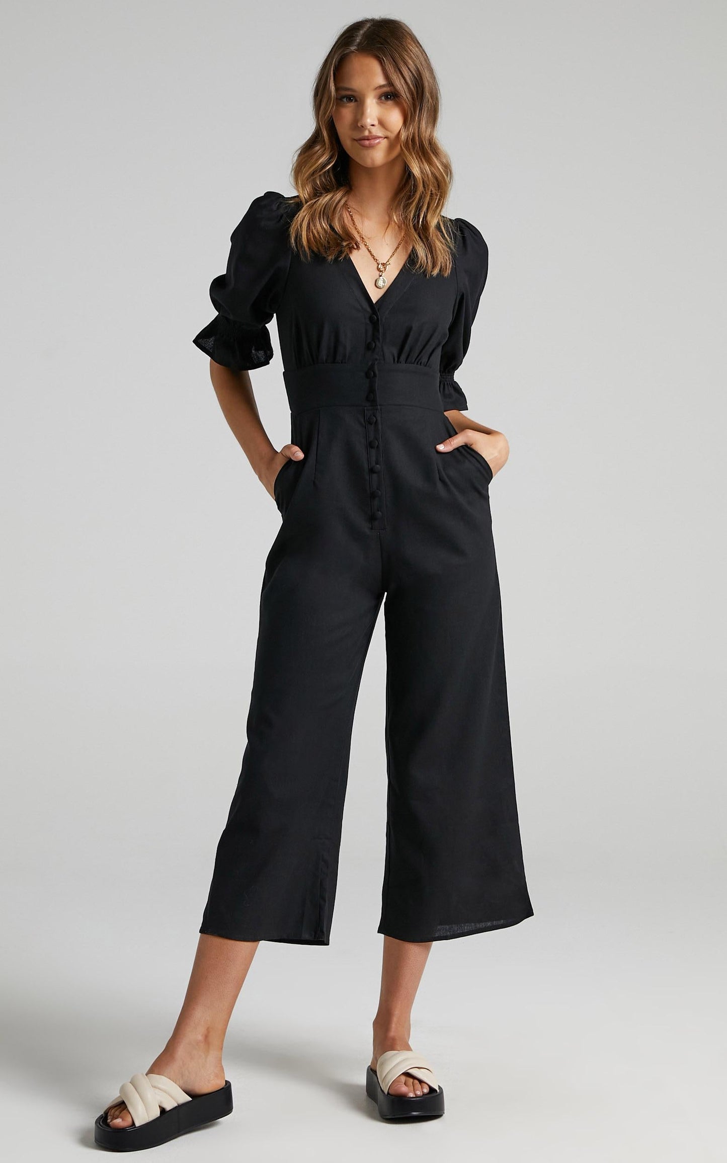 Arna Jumpsuit in Black