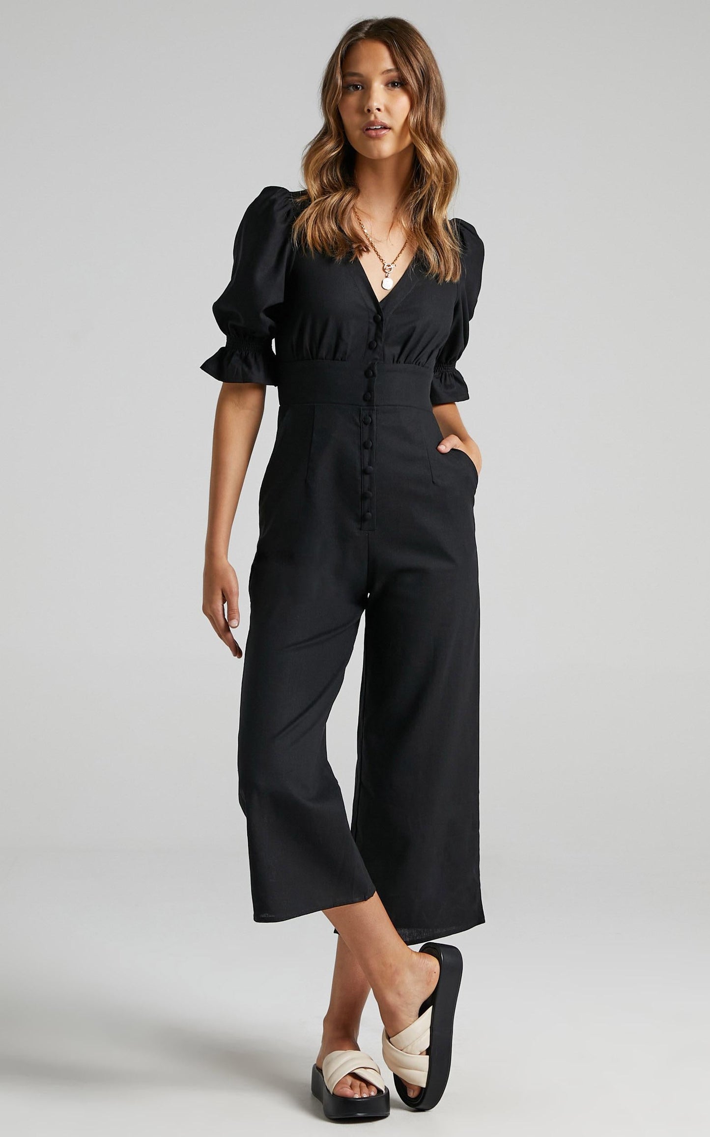 Arna Jumpsuit in Black