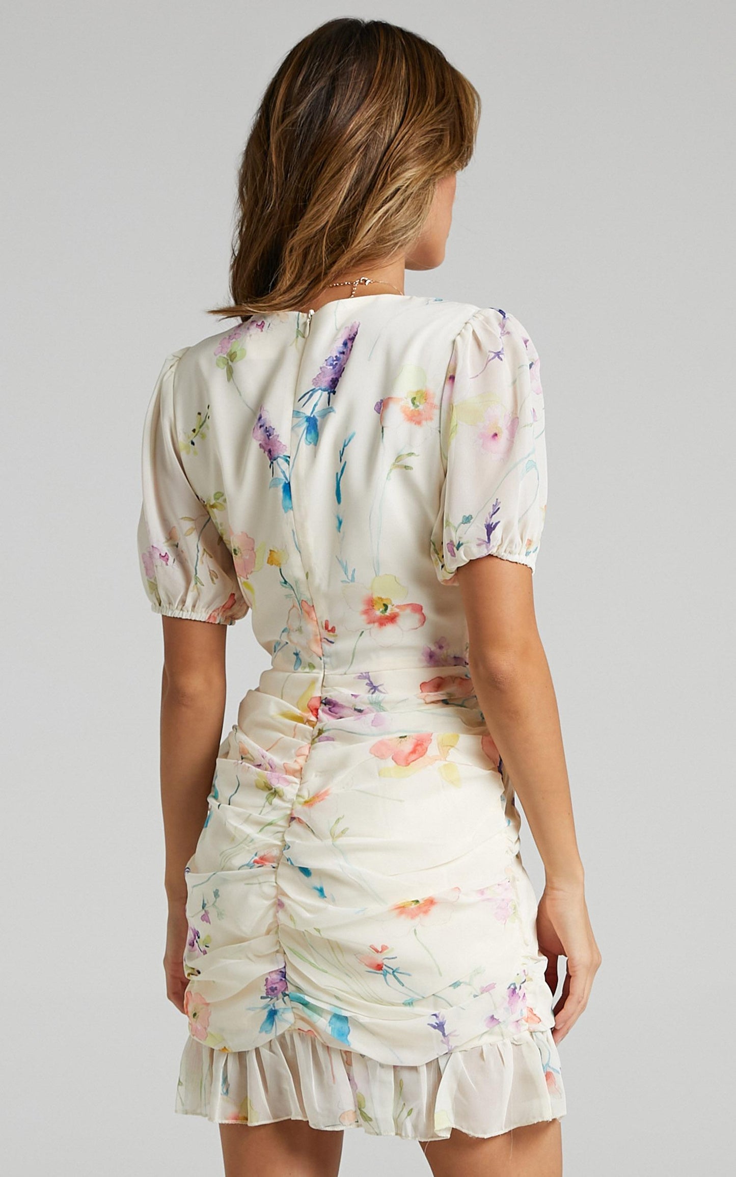 Arwyn Dress in Watercolour Floral