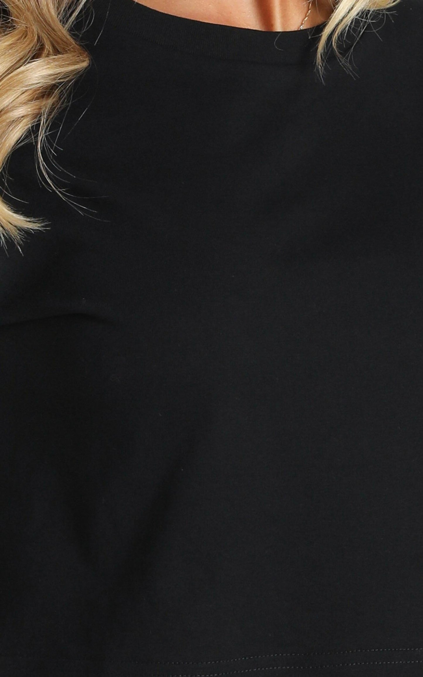 AS Colour - Crop Tee in Black