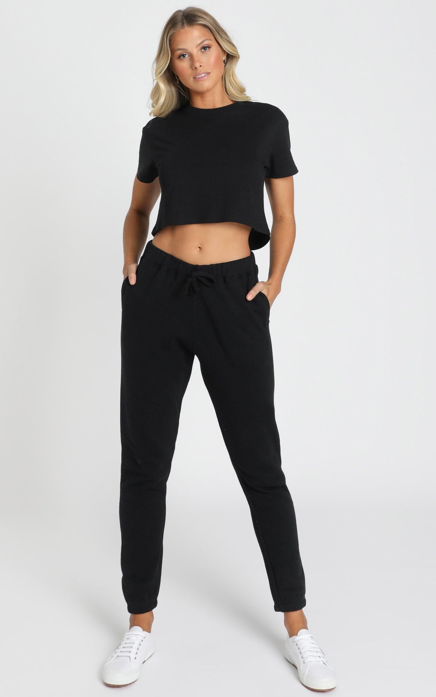 AS Colour - Crop Tee in Black