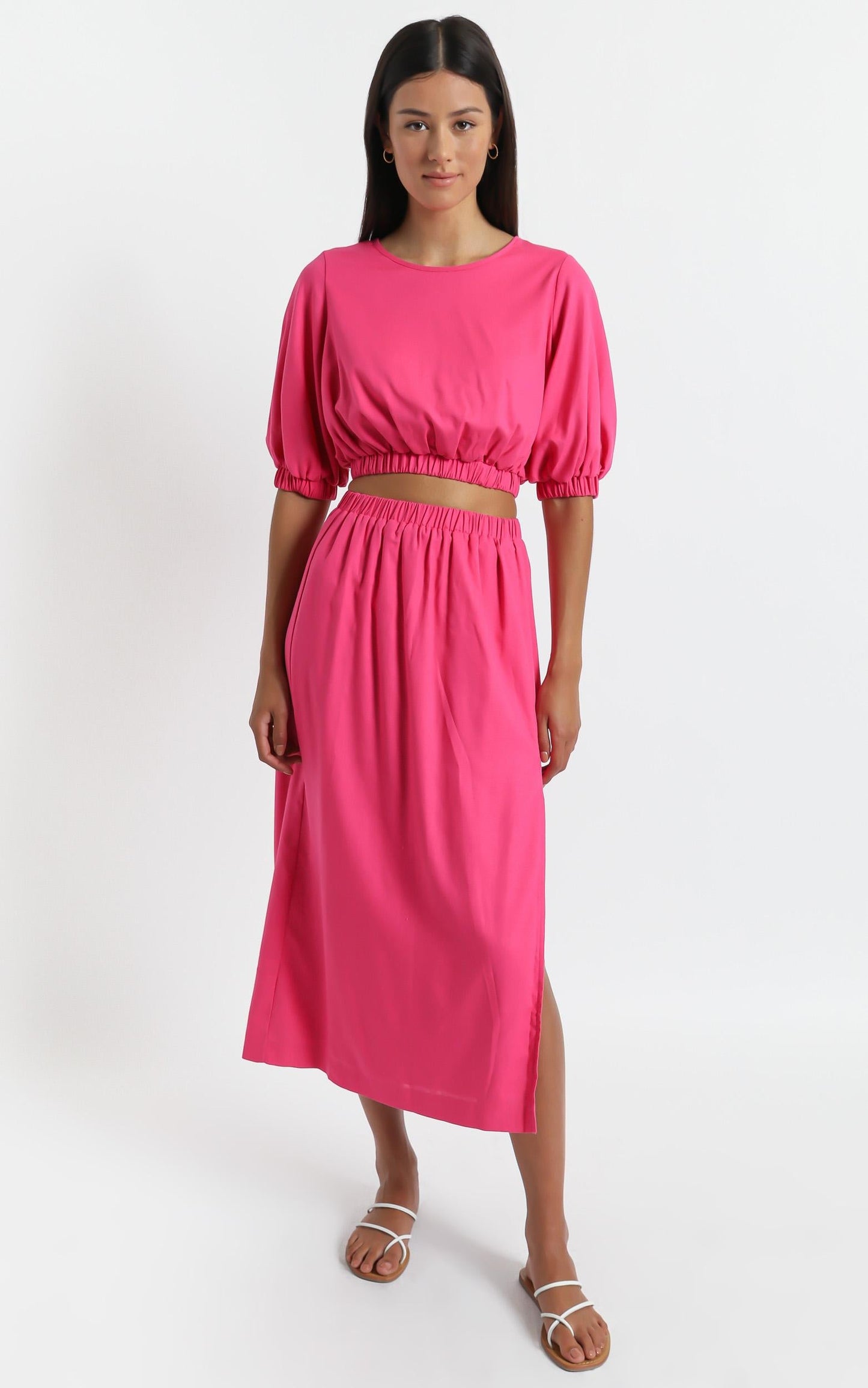 Asta Two Piece set in Pink