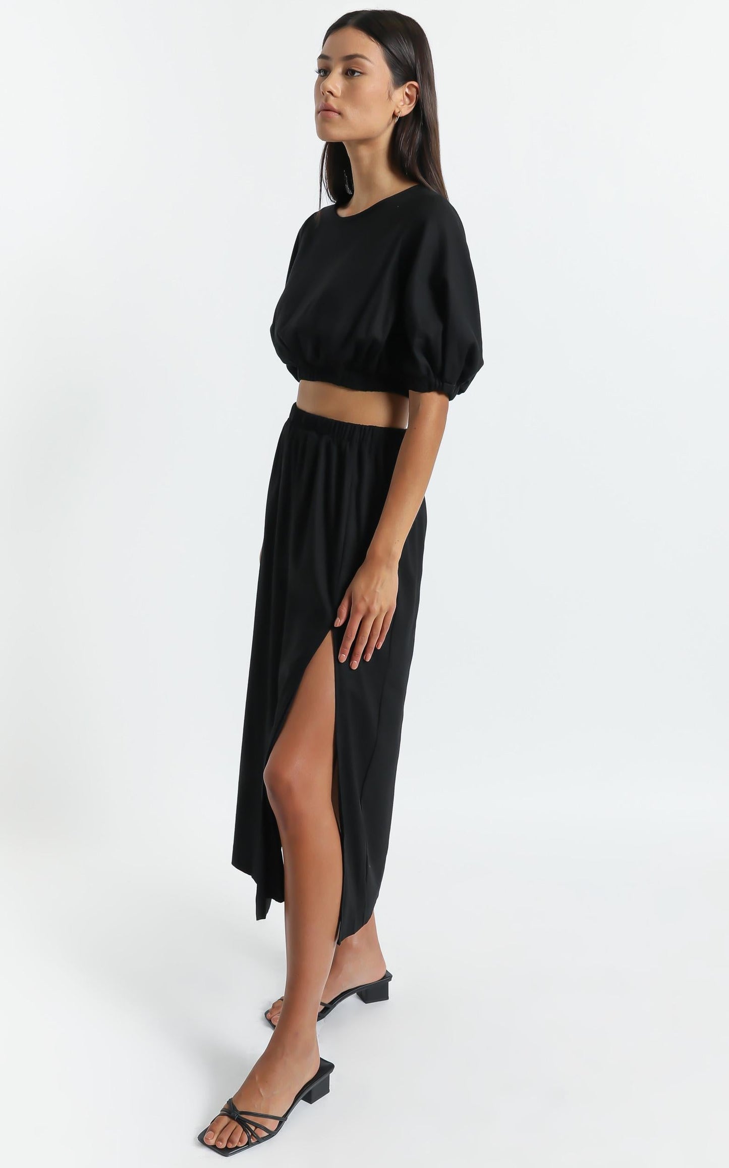 Asta Two Piece set in Black