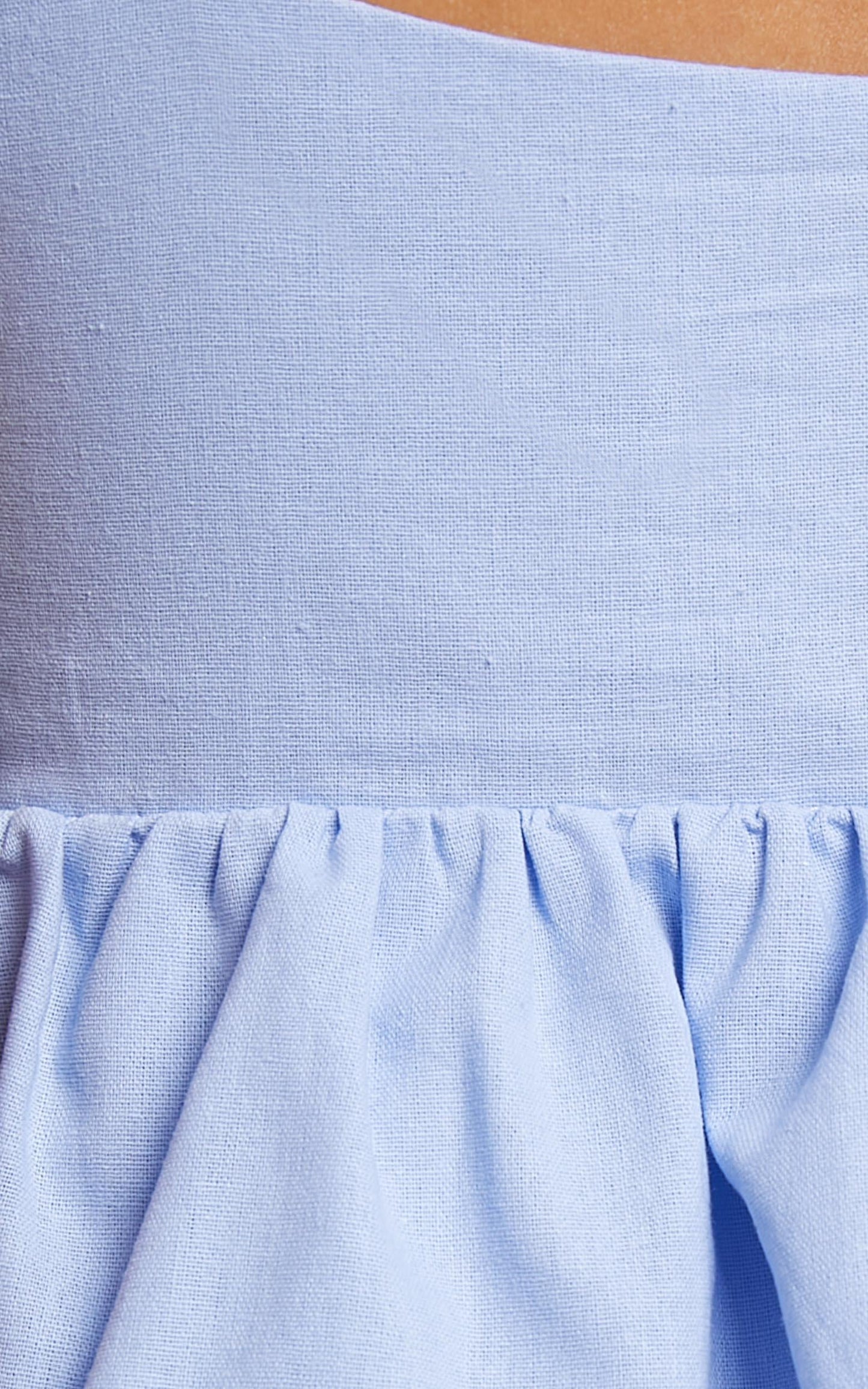 Asteria Top in Periwinkle Blue