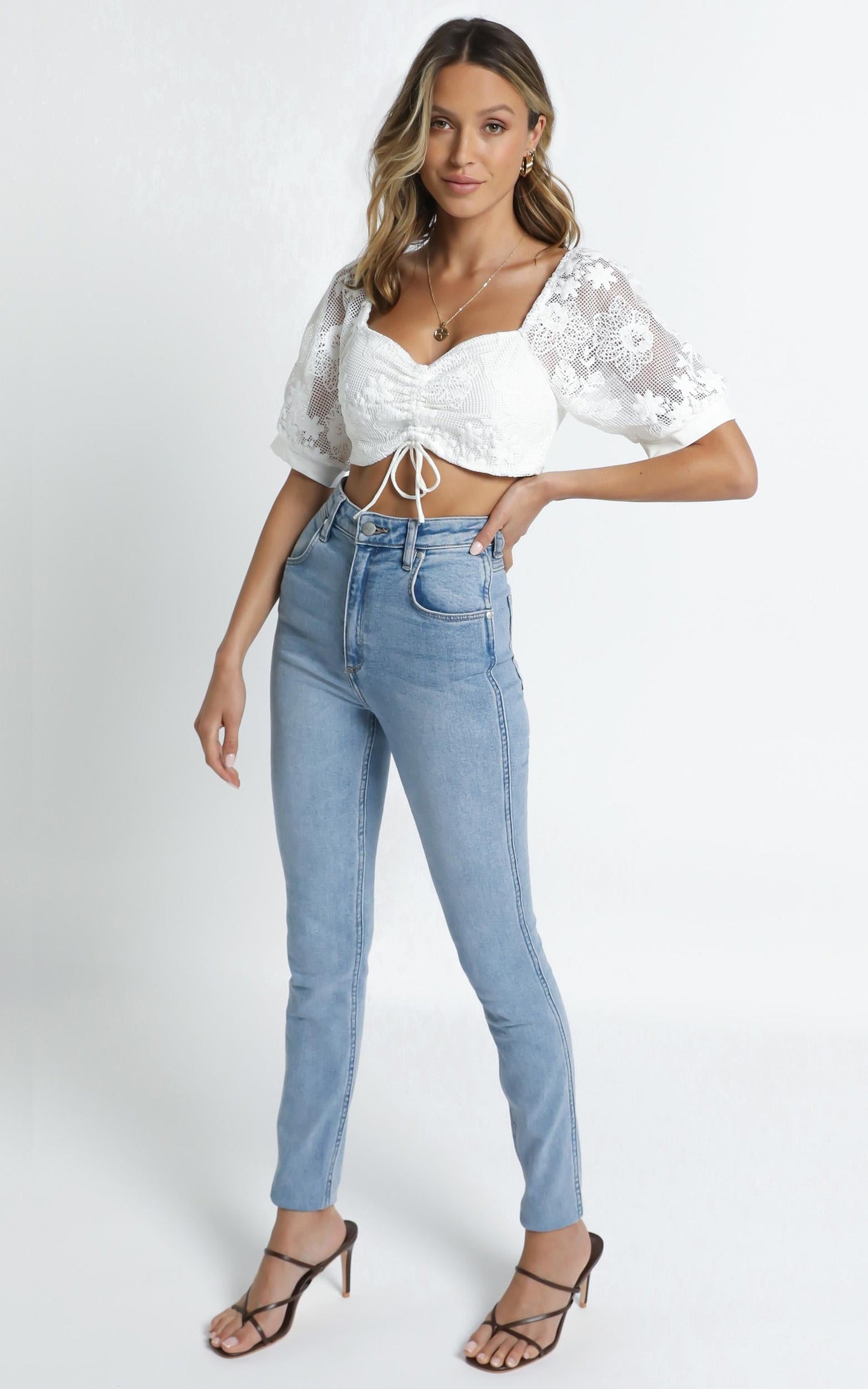 Aubrey Top in White