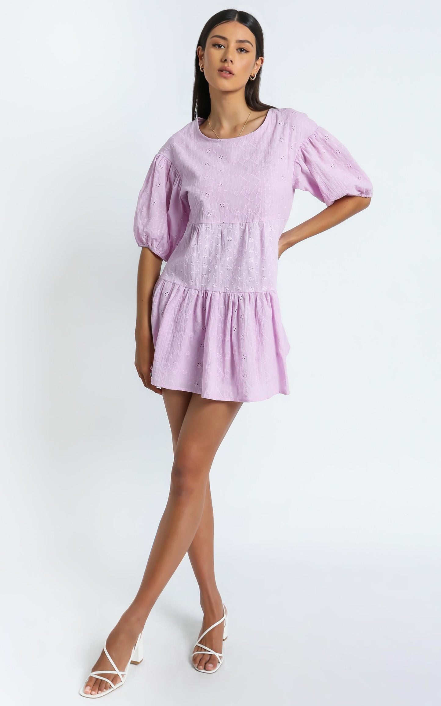 August Dress in Lilac