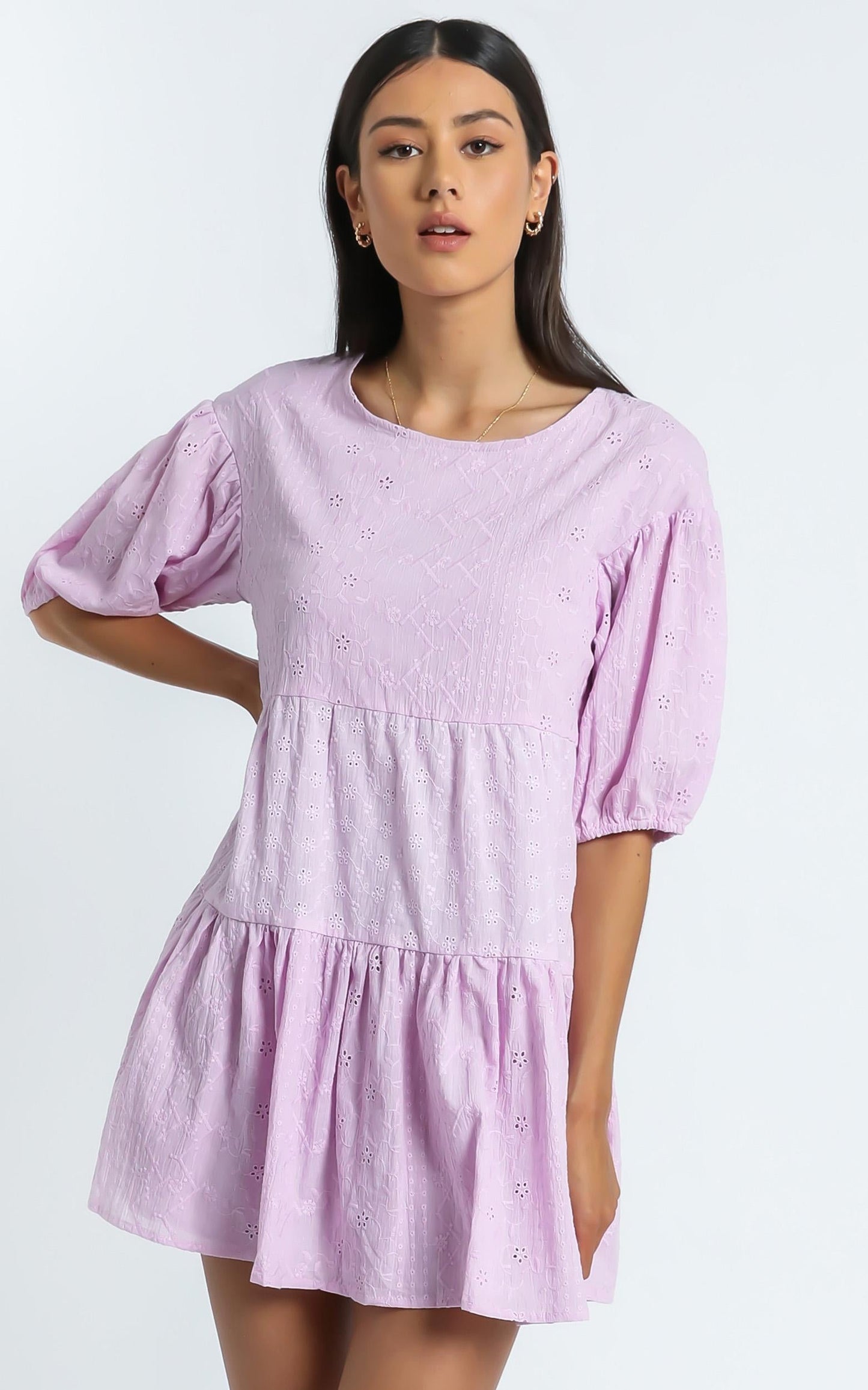 August Dress in Lilac