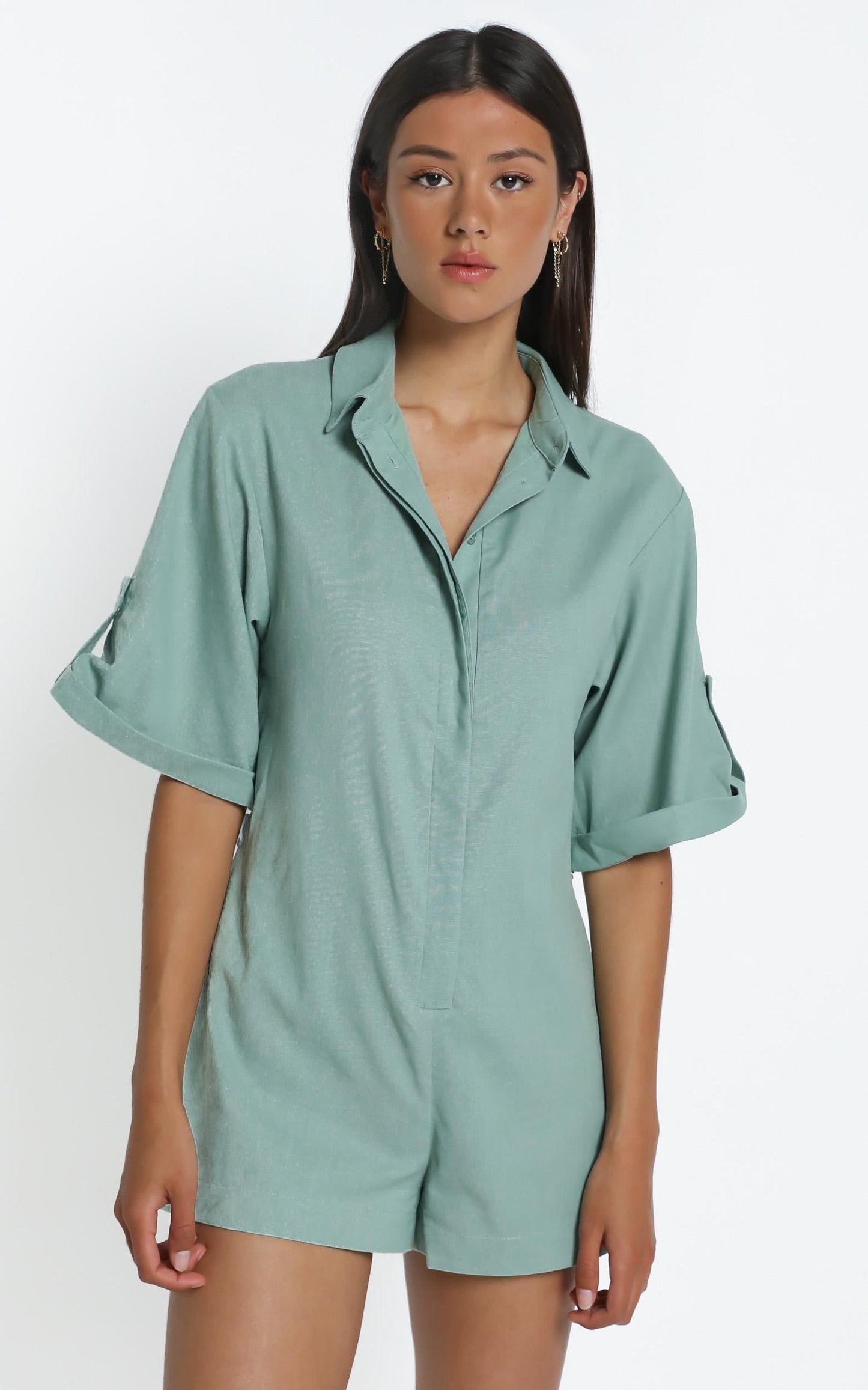 Auli Playsuit in Sage
