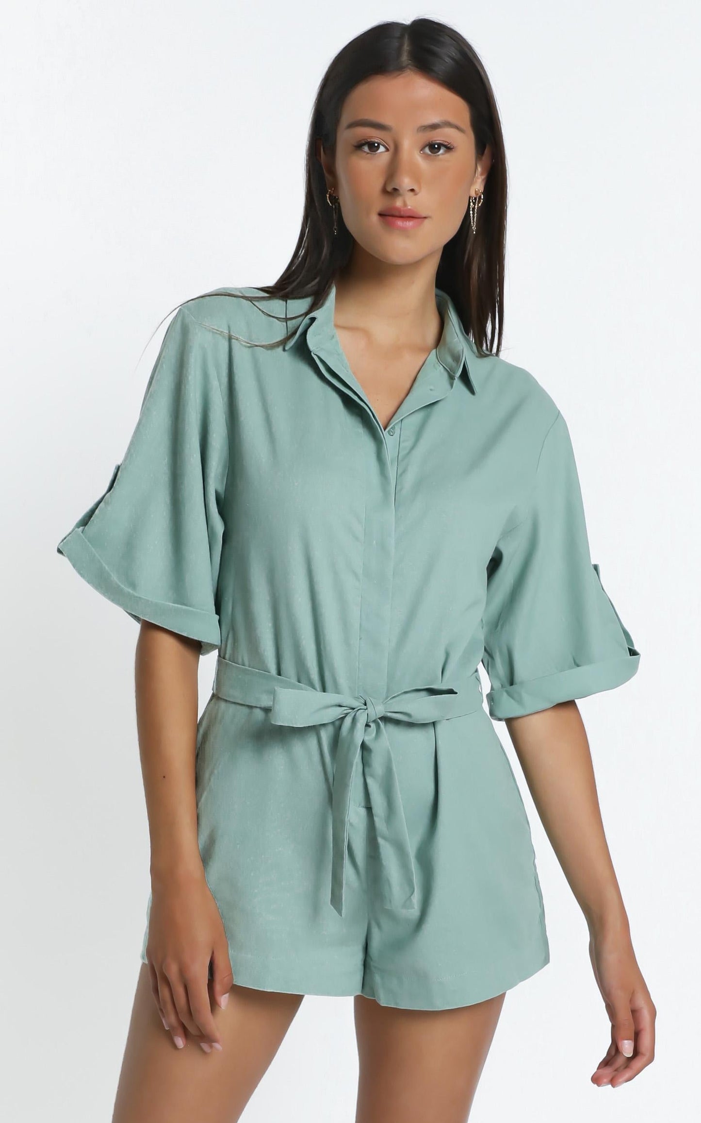 Auli Playsuit in Sage