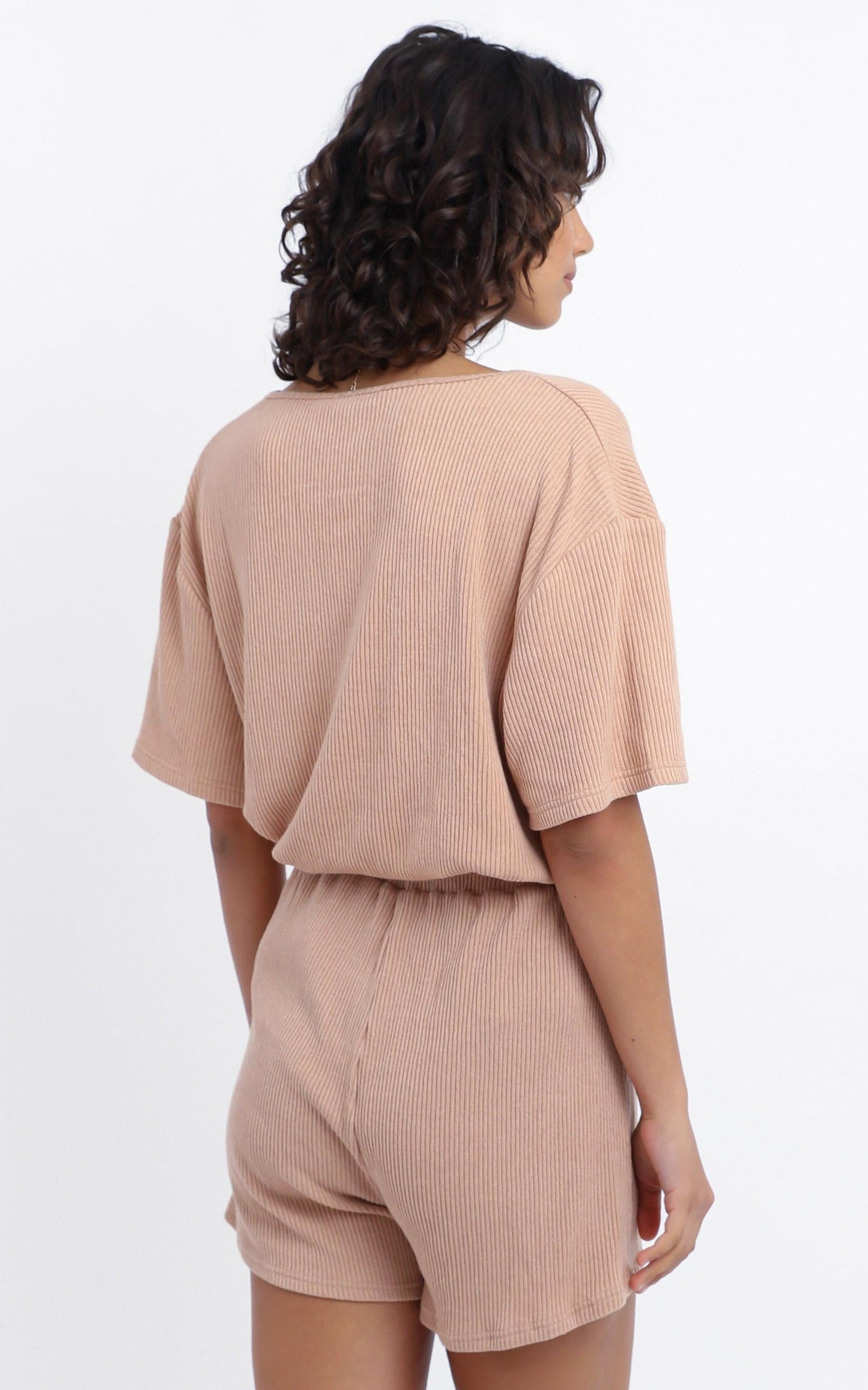 Avalon Shorts in Tan