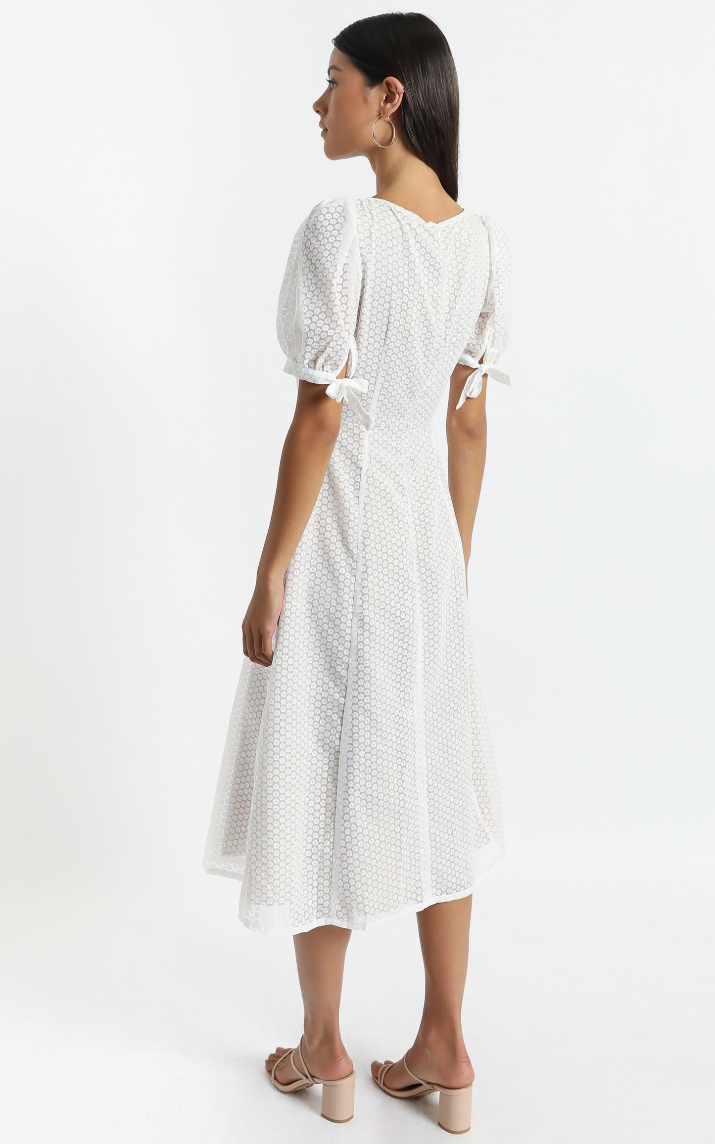 Elodie Dress in White