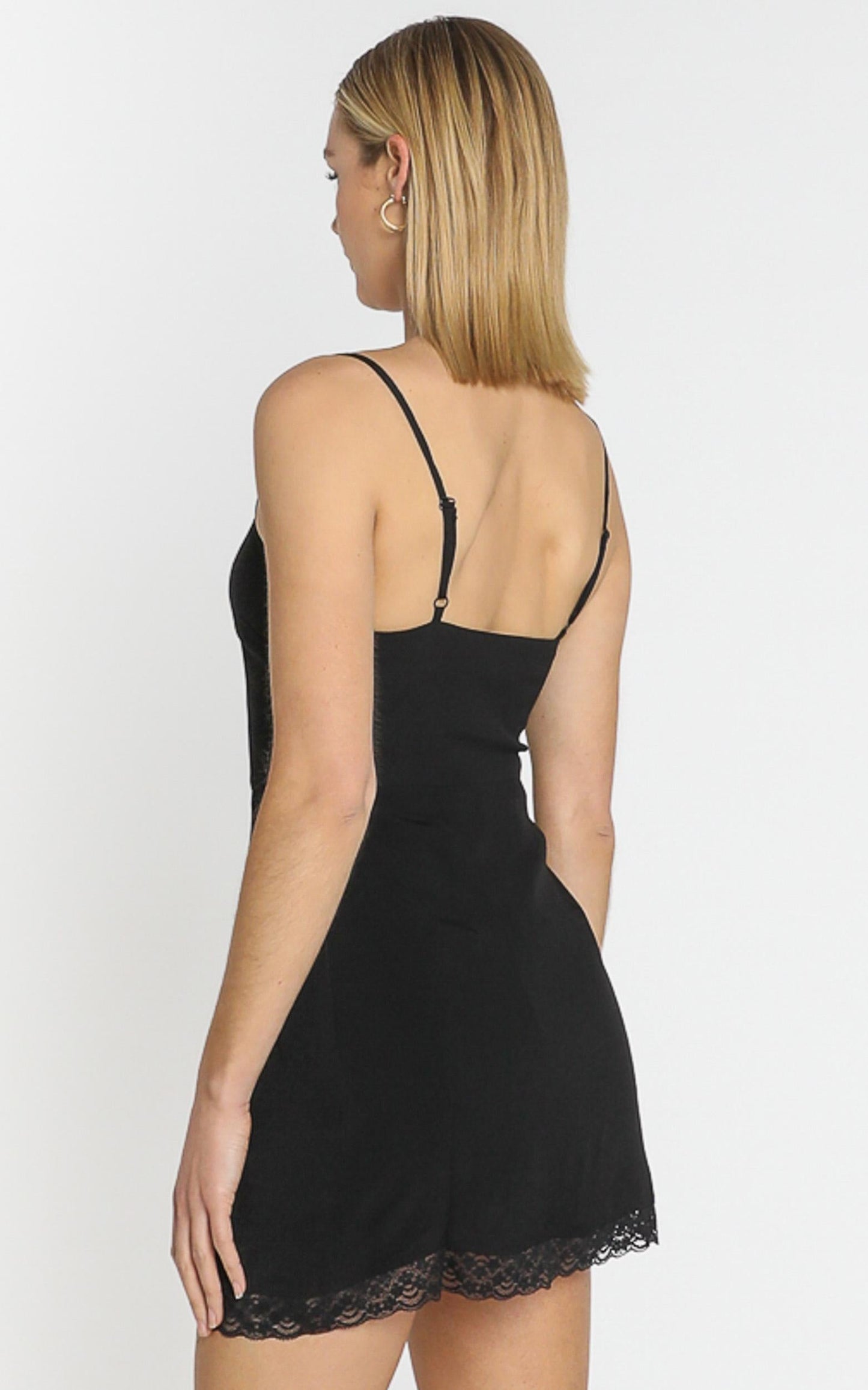Ayesha Spilt Dress in Black