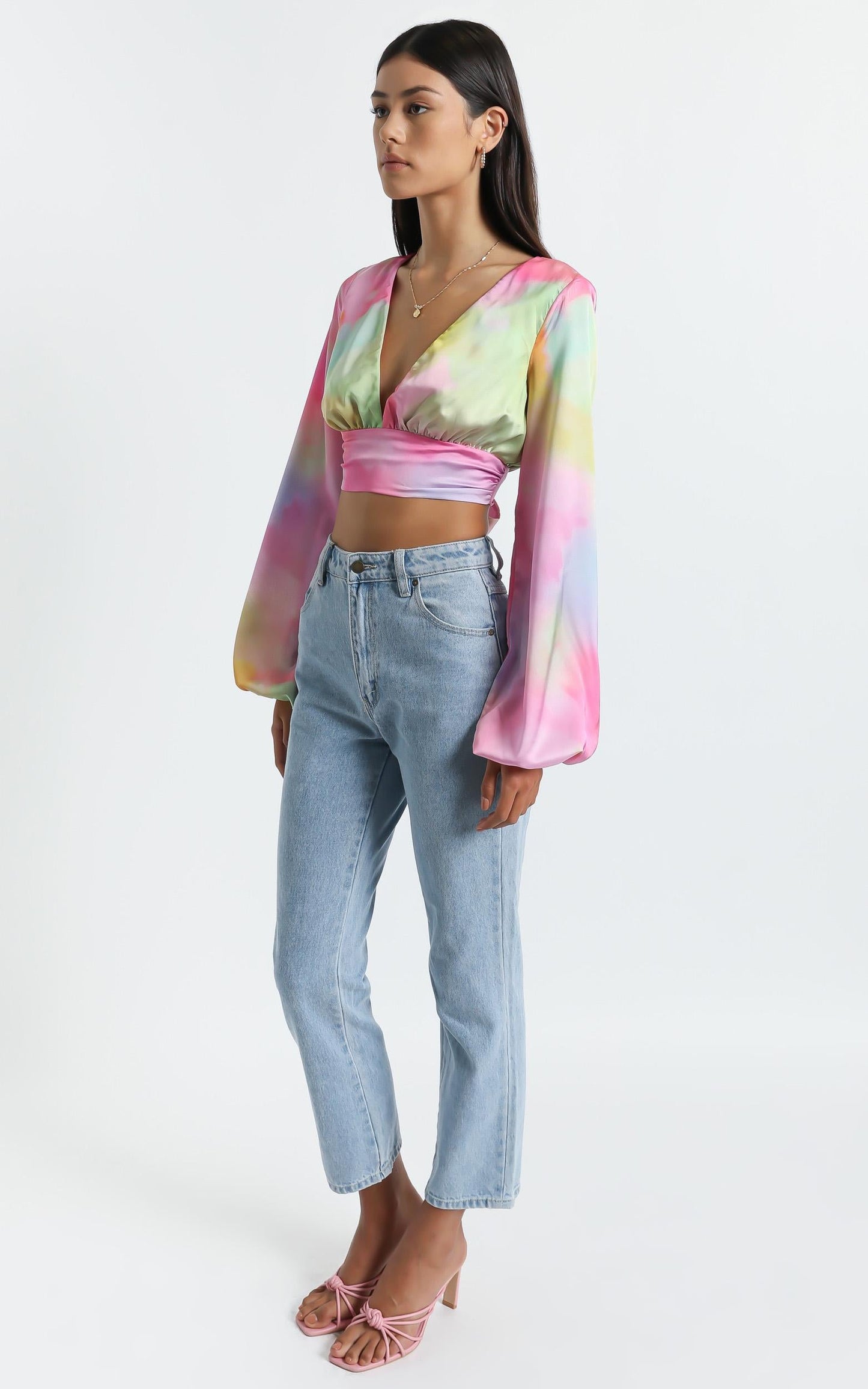 Azra Top in Marble
