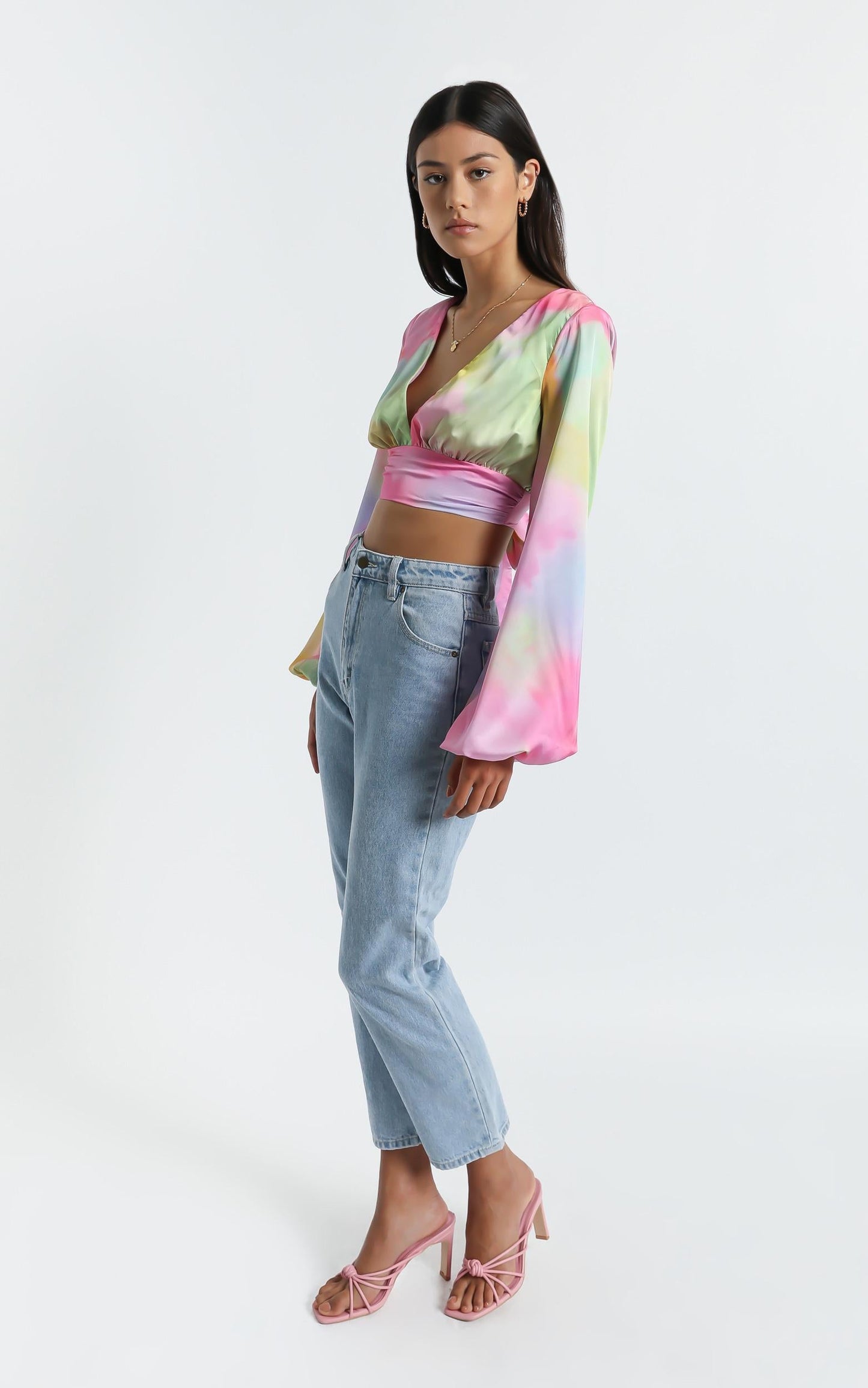 Azra Top in Marble