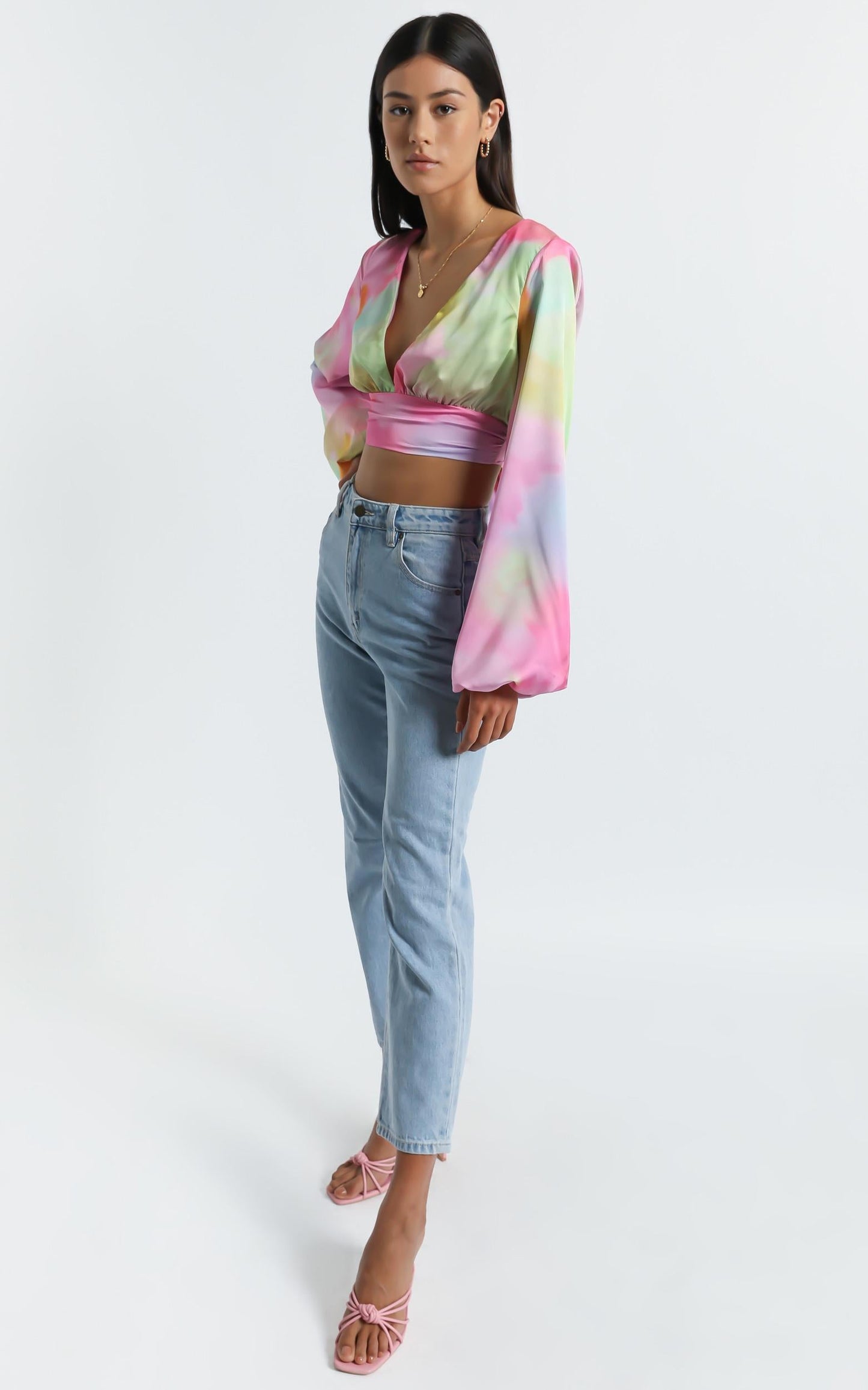 Azra Top in Marble
