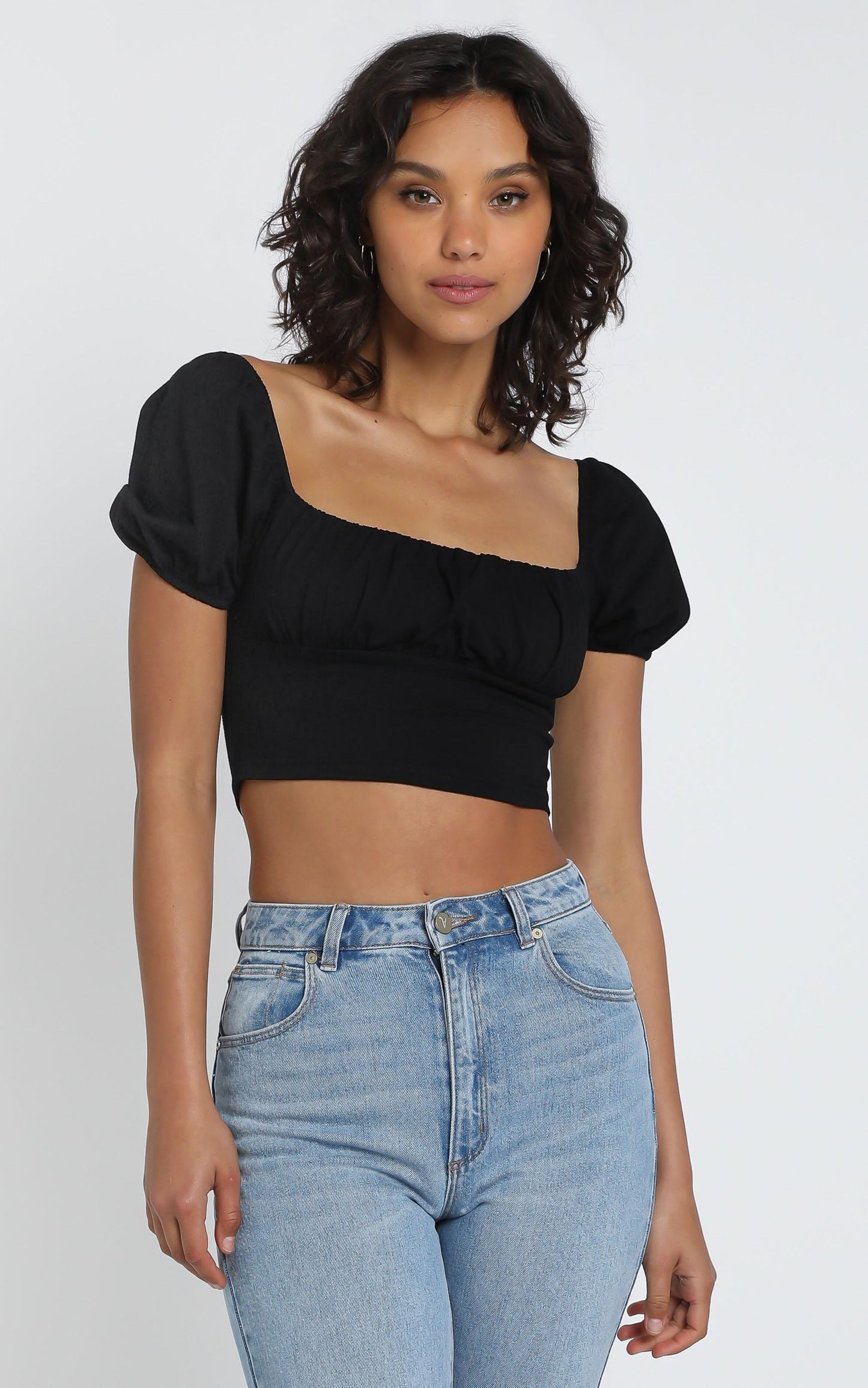 Our Town Top in Black